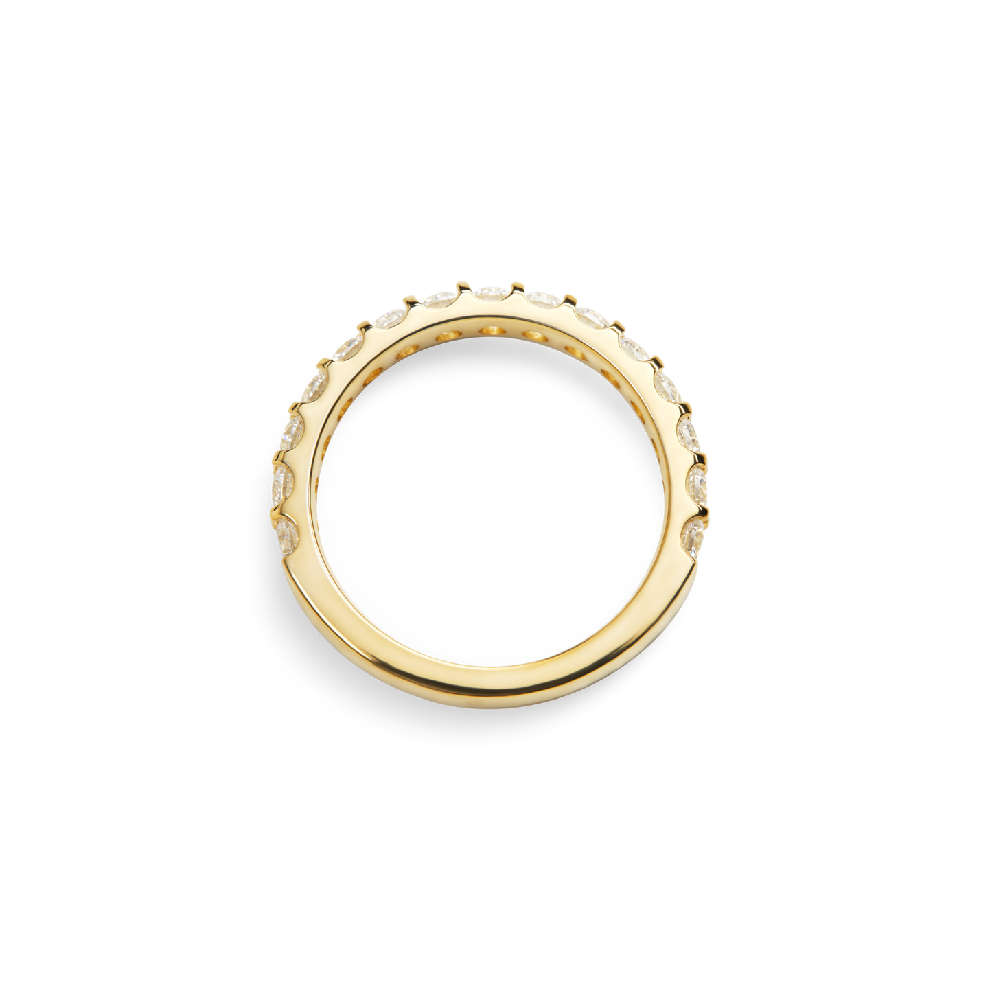 1 Carat Diamond Anniversary Band - Yellow Gold