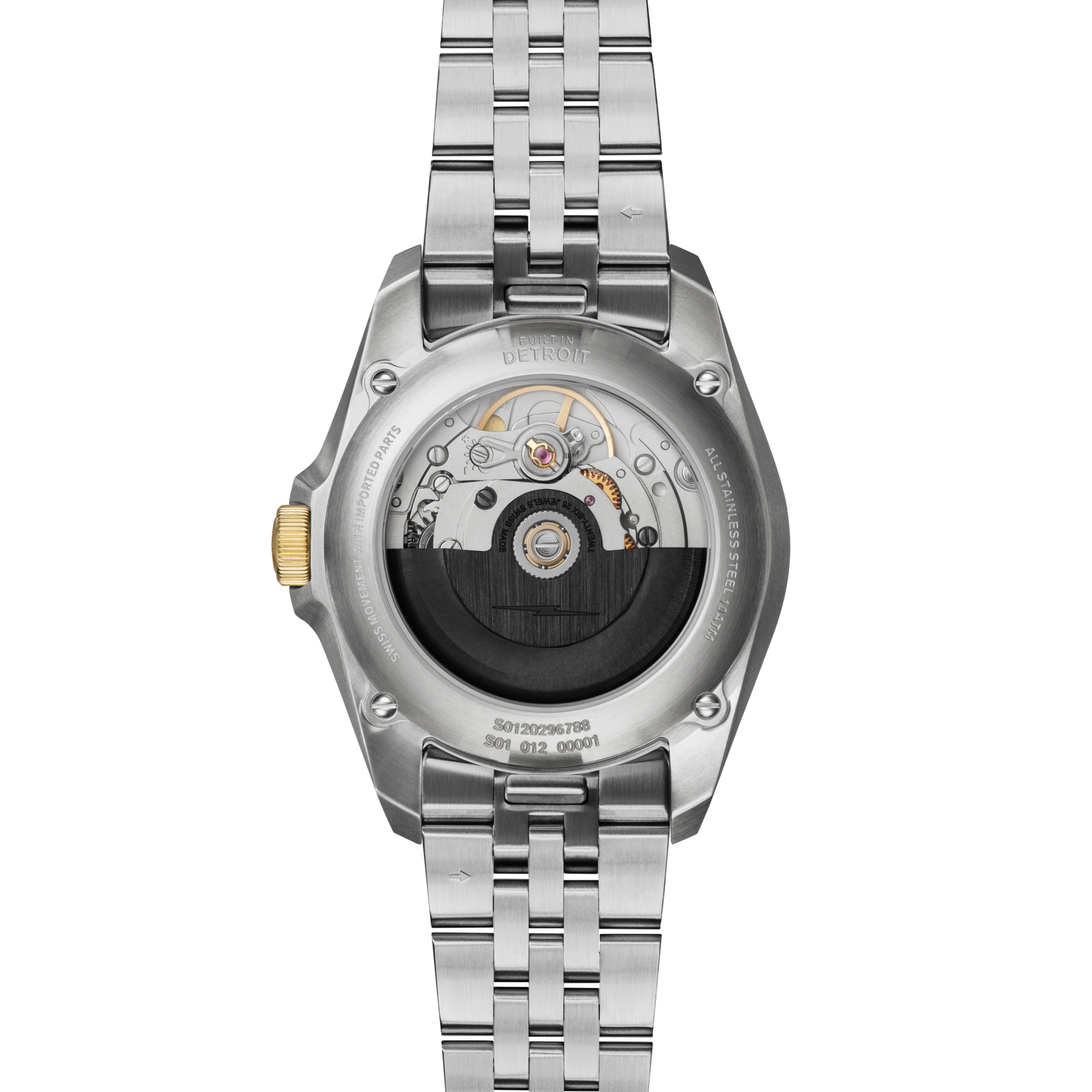 Circadian Monster Automatic Watch - White Mother of Pearl