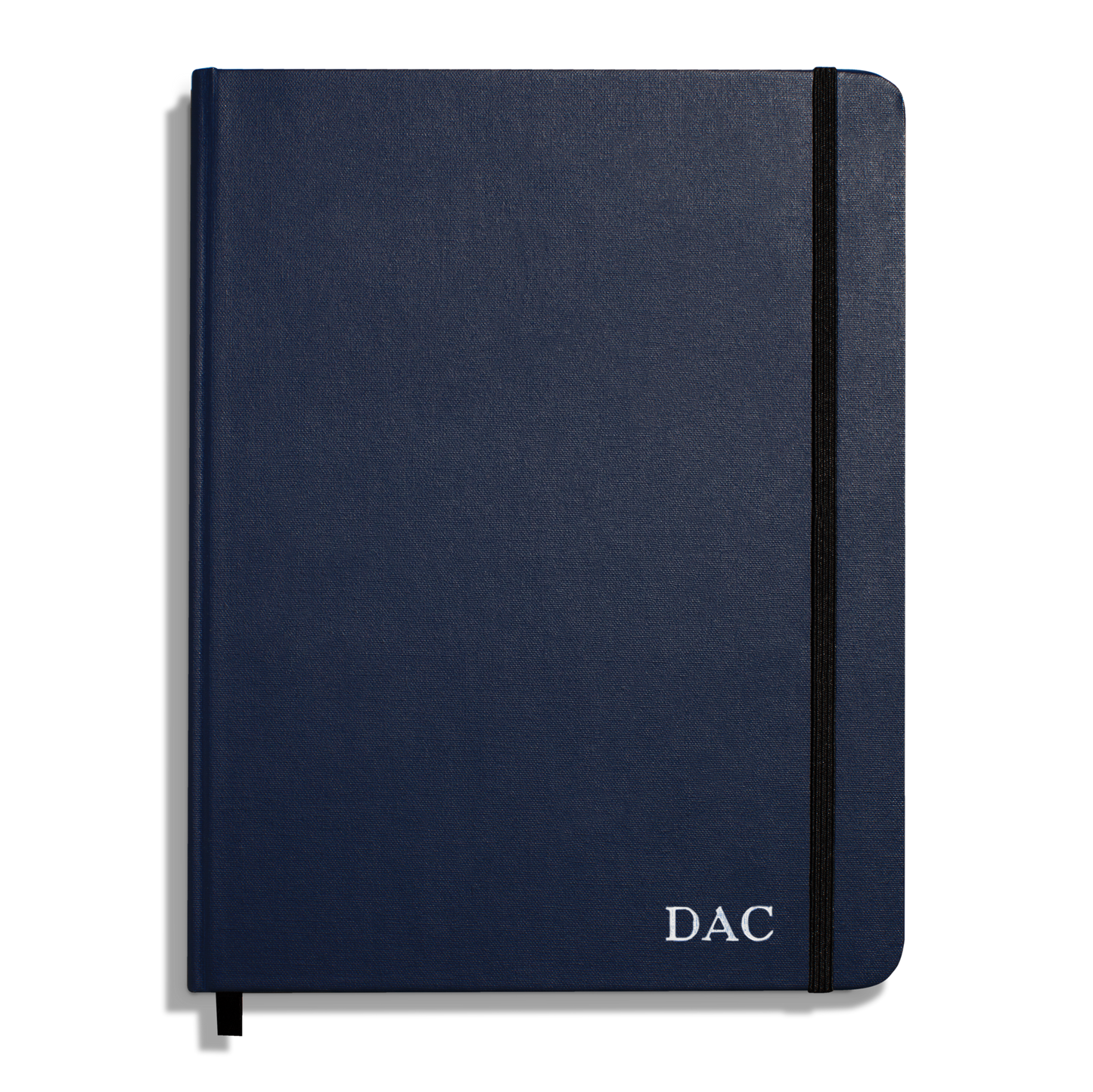 Large Hard Ruled Journal - Navy