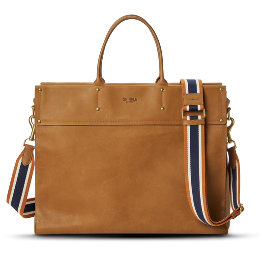 Overnight Satchel - Tan