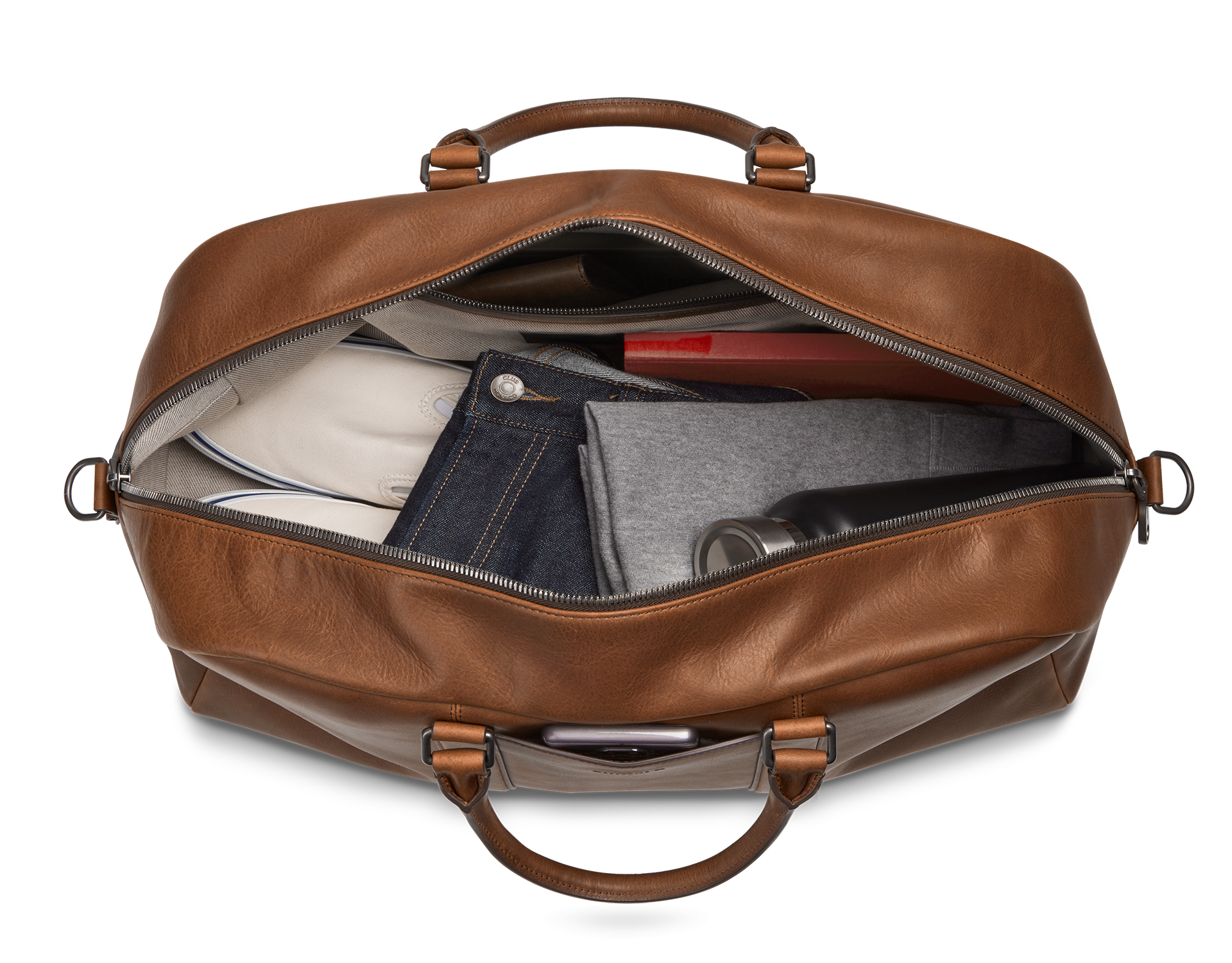 Runwell Duffle Bag - Medium Brown