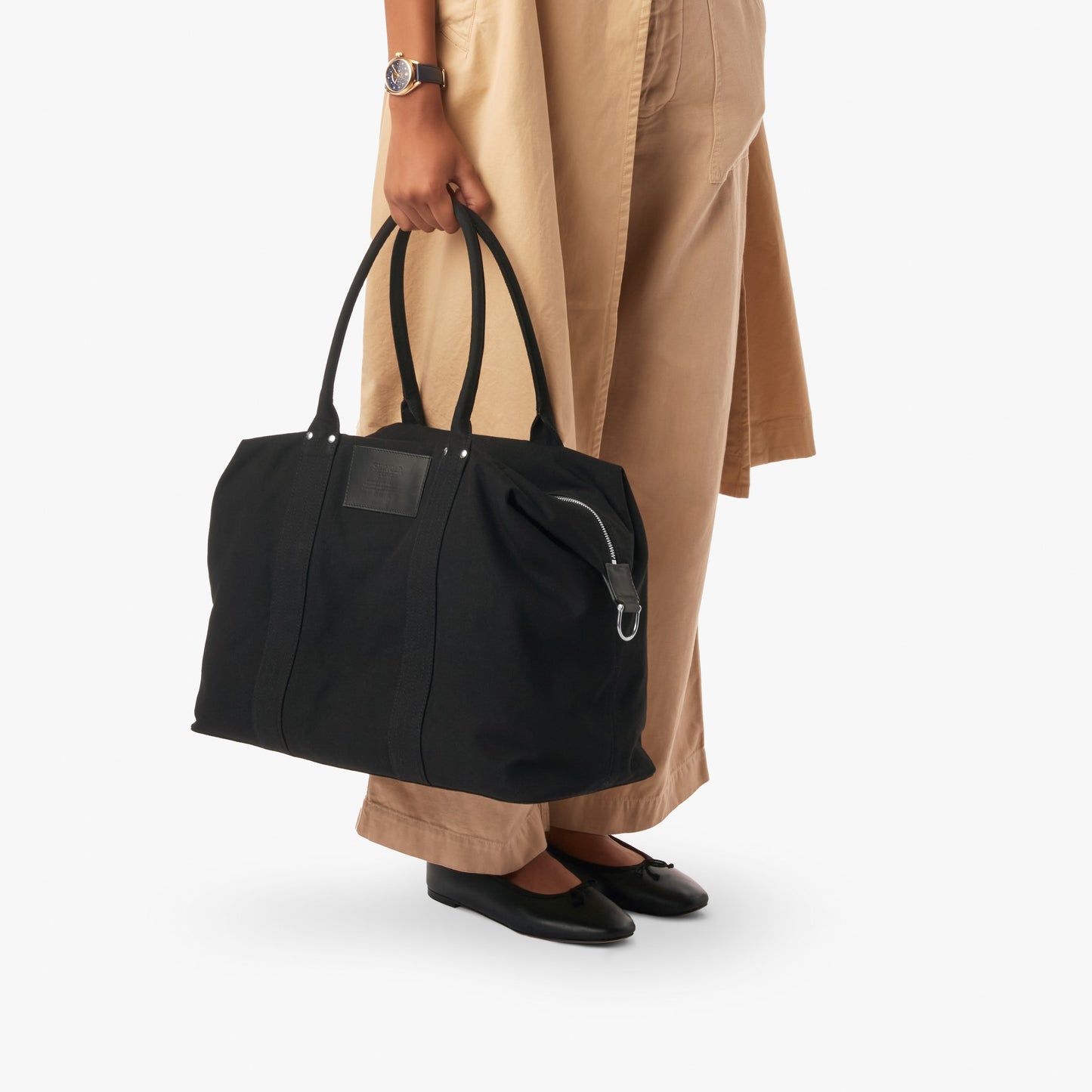 Runabout Holdall Canvas Bag - Black