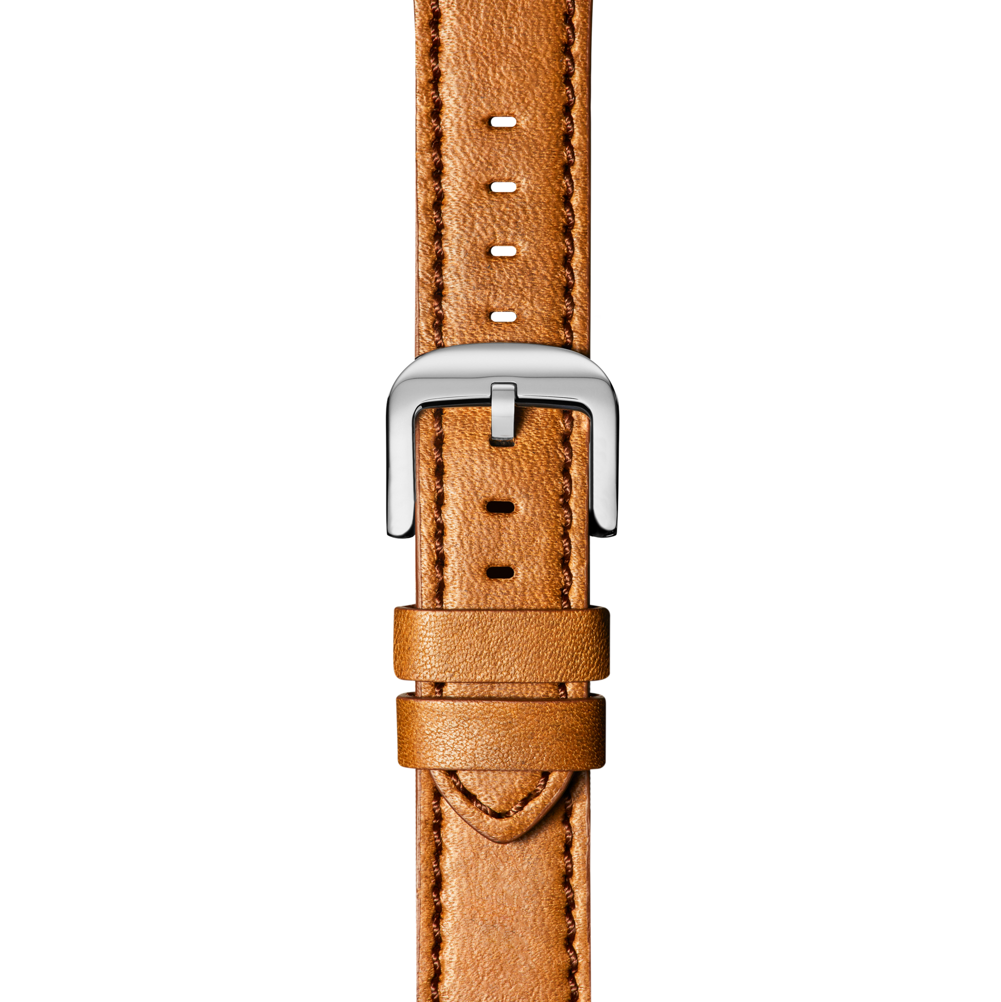 20mm Bourbon Leather Watch Strap - Bourbon