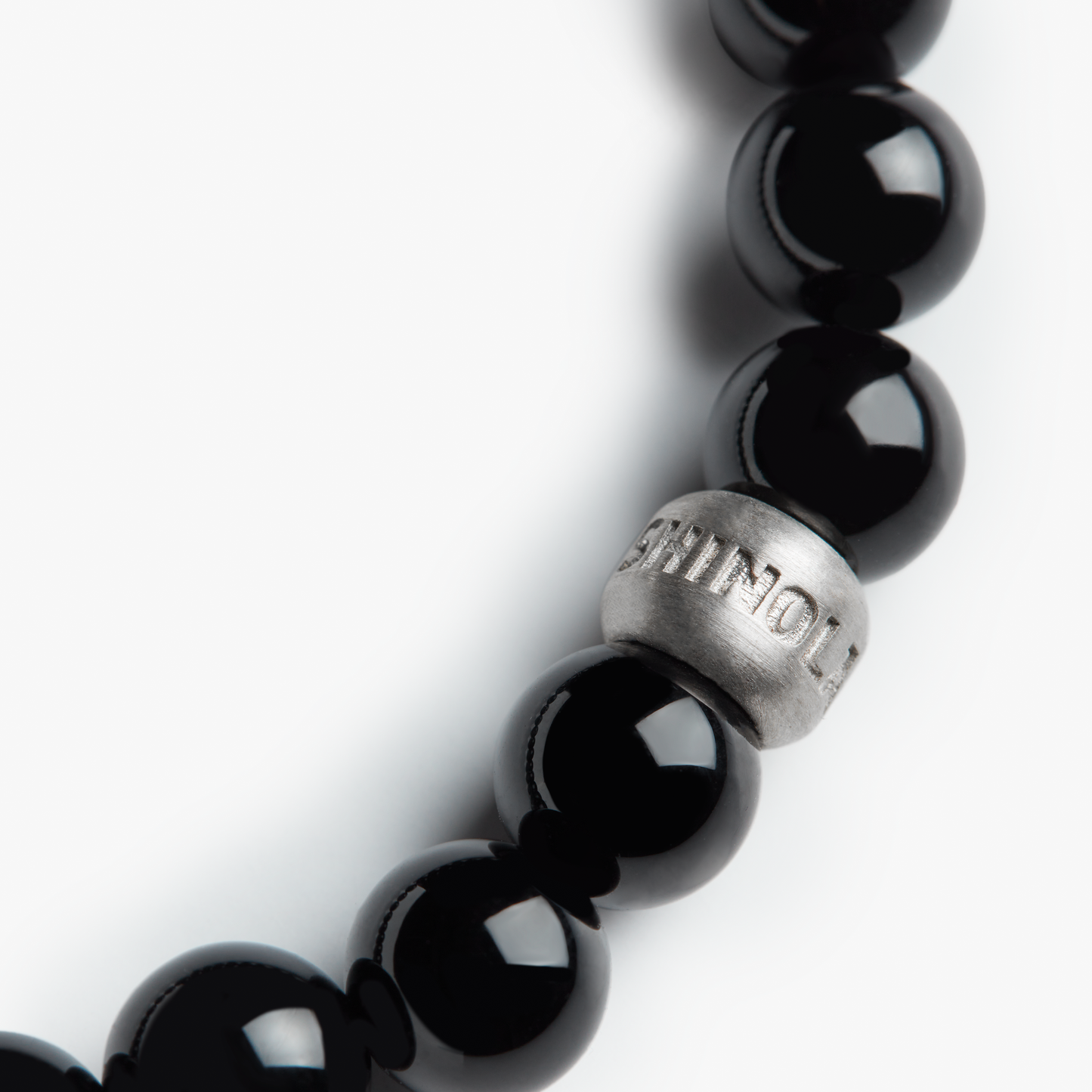 8mm Beaded Onyx Bracelet - Onyx