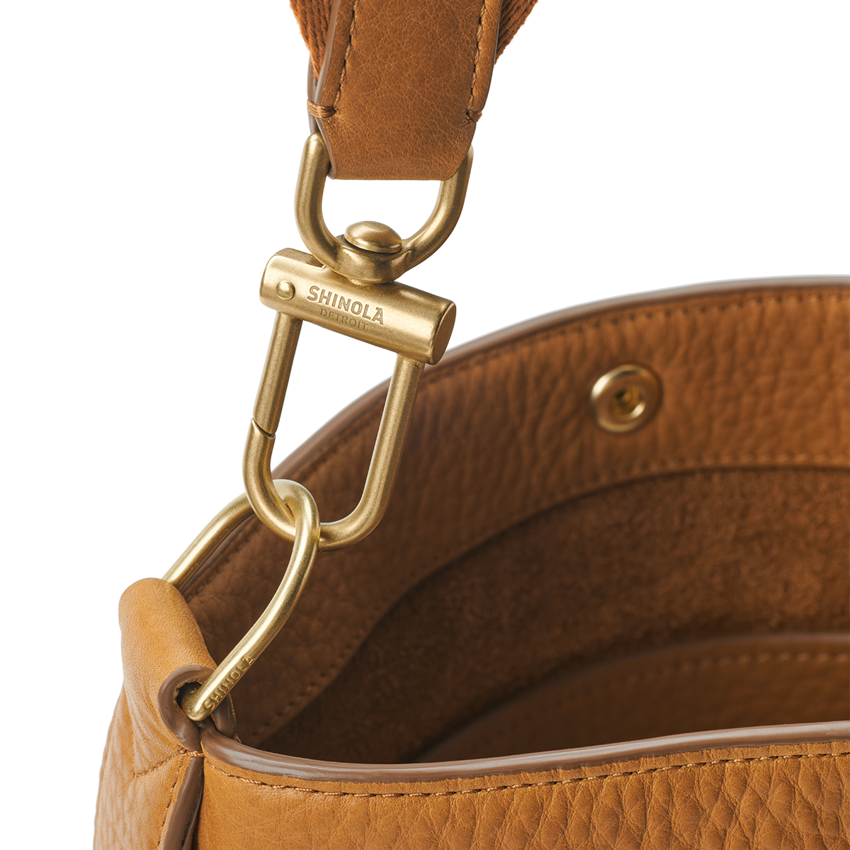 Pocket Crossbody Bag - Tan