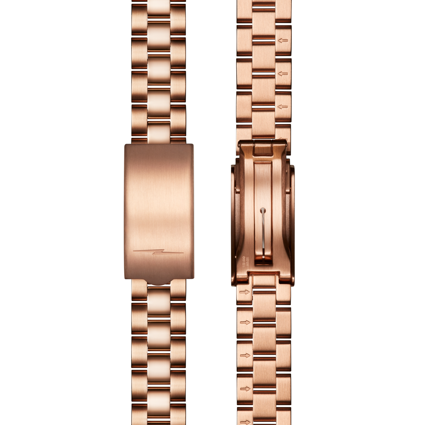 14mm Rose Gold 3-Link Bracelet - PVD Rose Gold