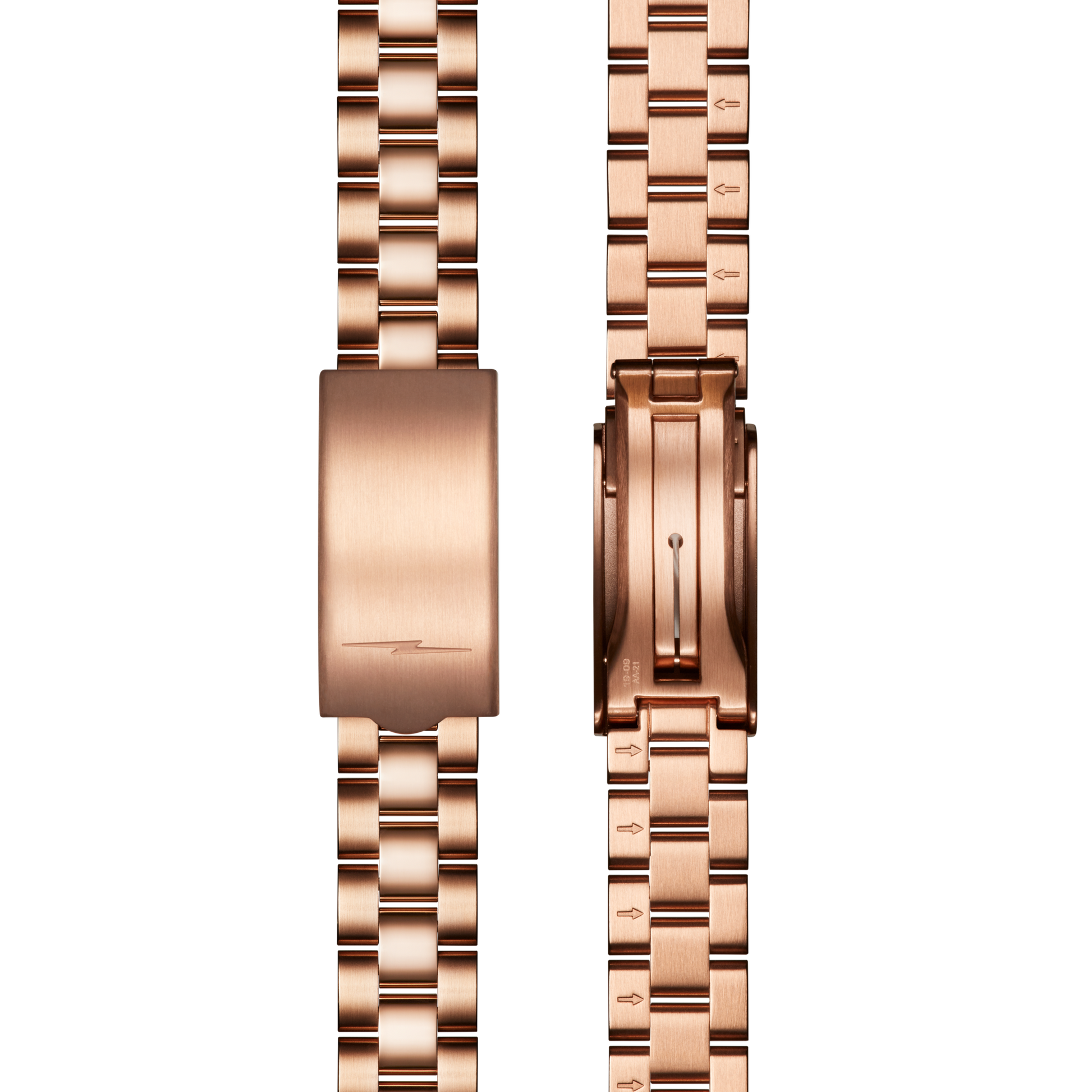 14mm Rose Gold 3-Link Bracelet - PVD Rose Gold