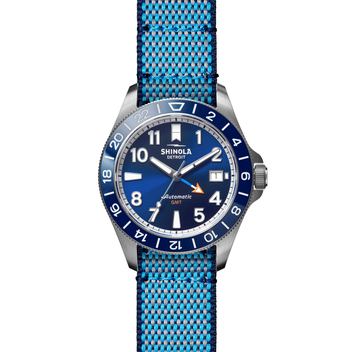 Monster GMT Automatic Watch - Navy