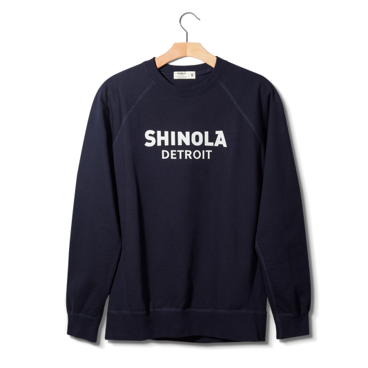 Shinola Logo Sweatshirt - Navy