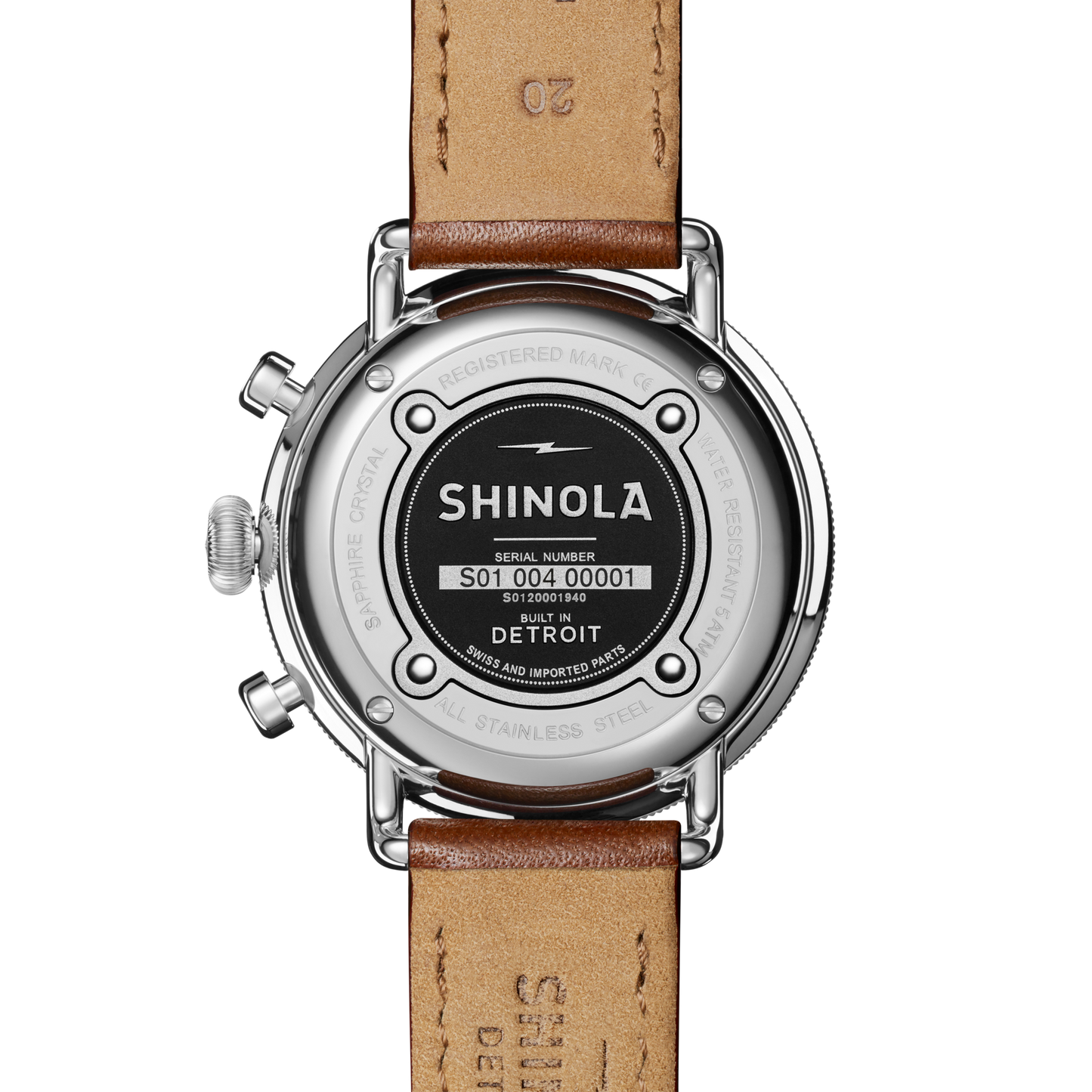 Canfield Chronograph Watch - Midnight Blue