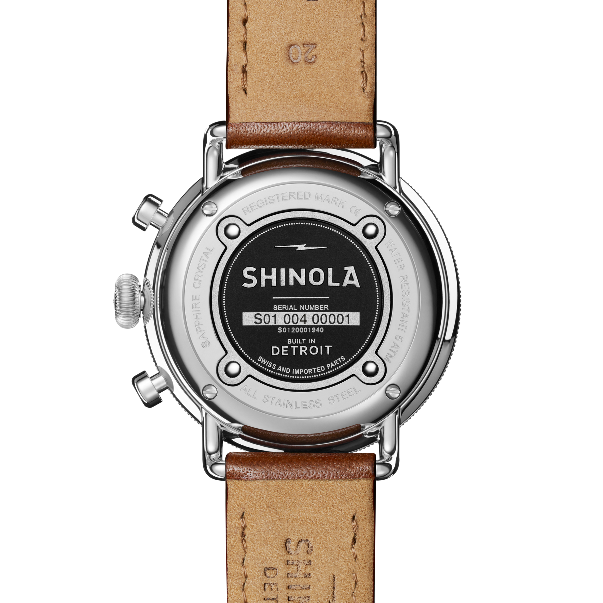 Canfield Chronograph Watch - Midnight Blue