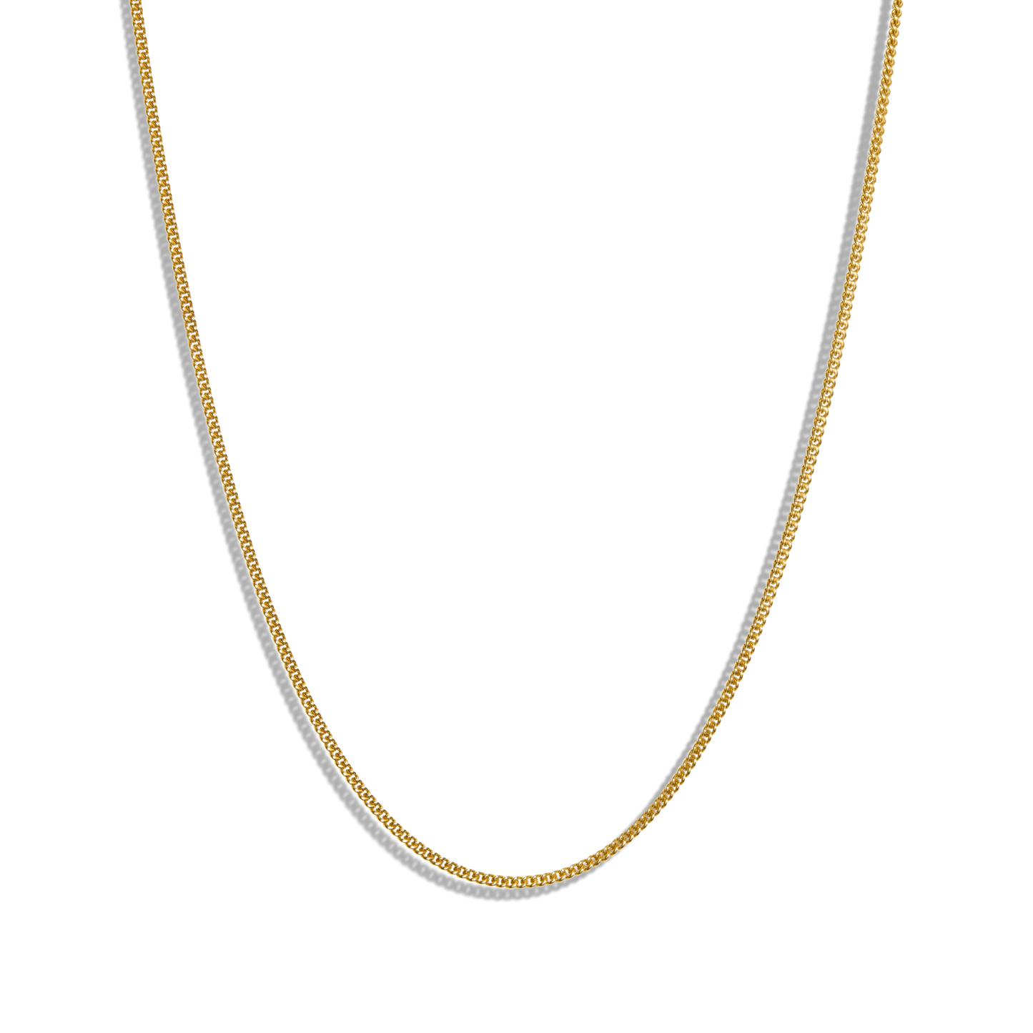 Small Curb Link - Yellow Gold