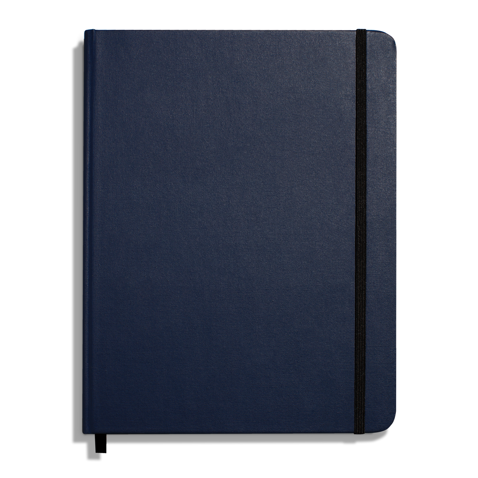 Large Hard Ruled Journal - Navy
