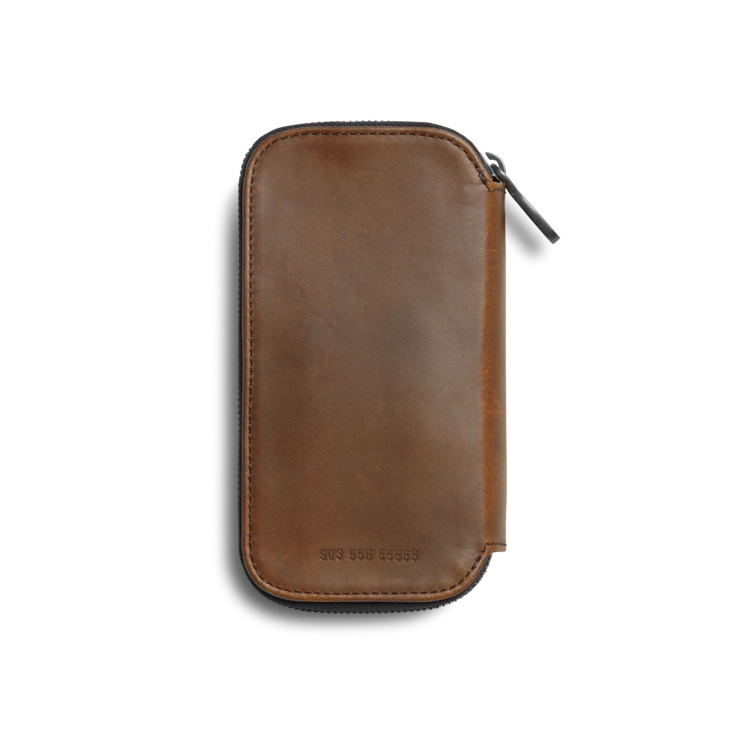 Travel Watch Case - Medium Brown
