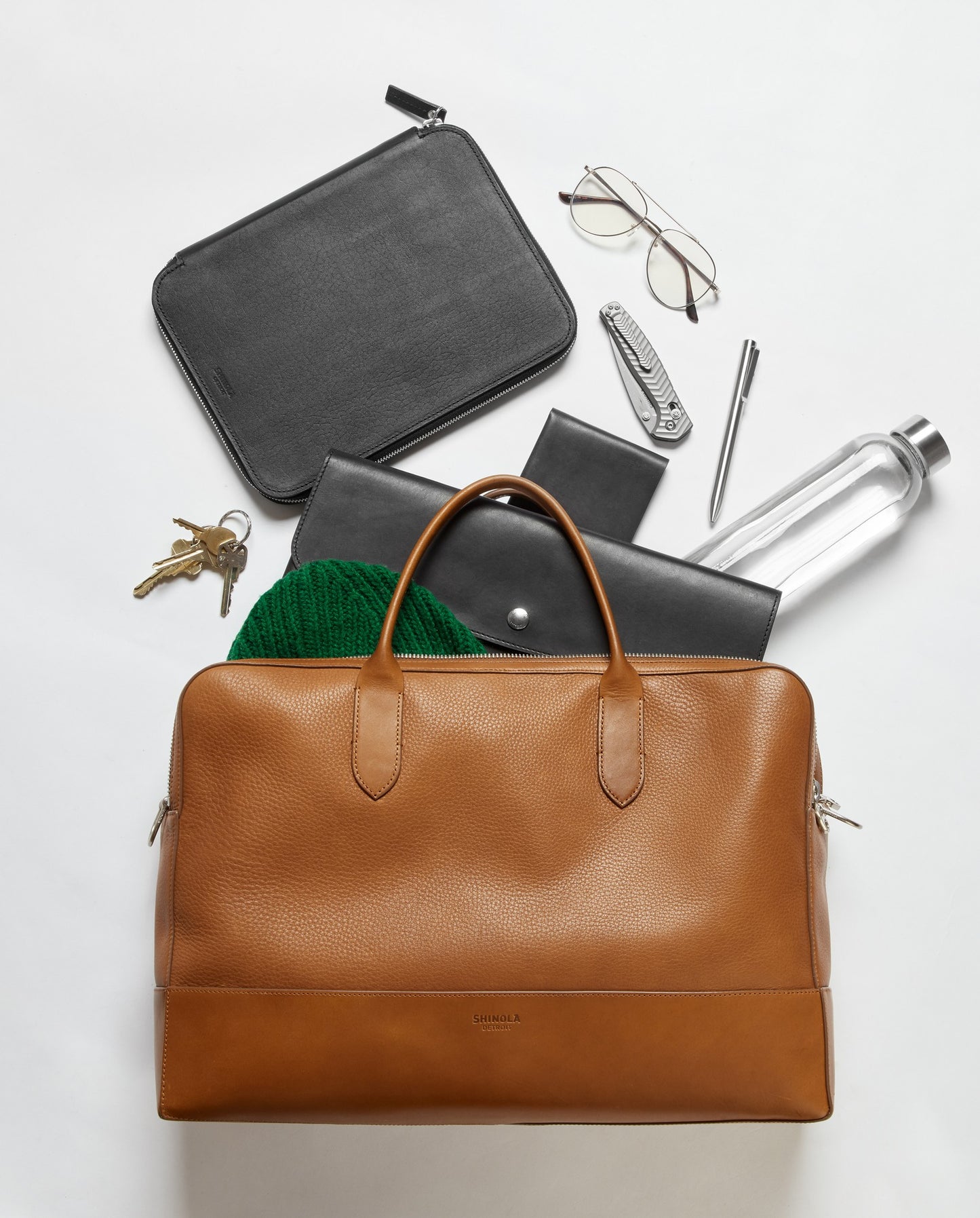 Canfield Briefcase - Tan