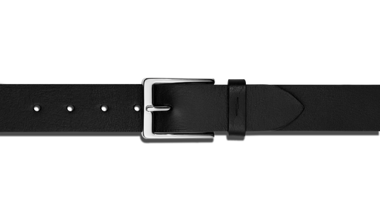 Lightning Bolt Keeper Belt - Black