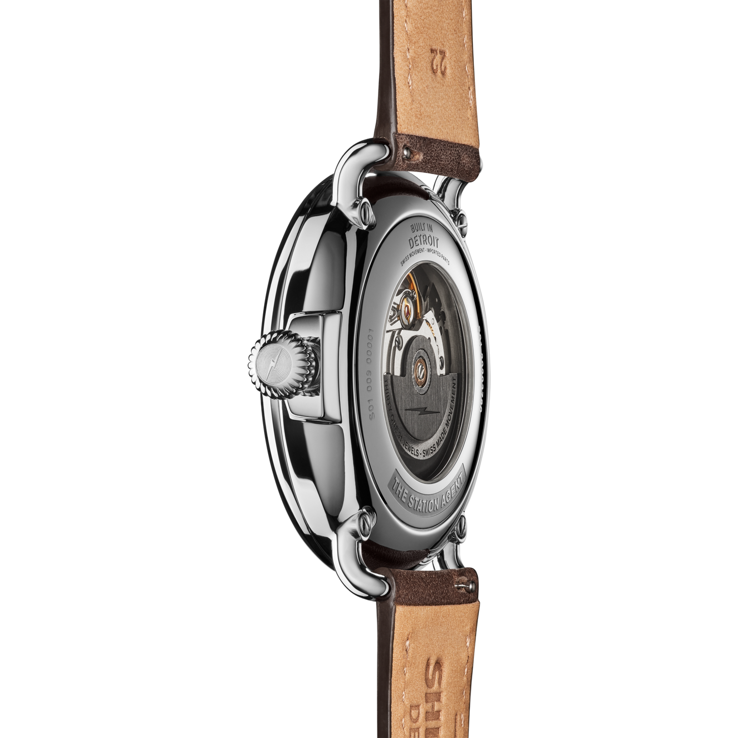 Station Agent Automatic Watch - White