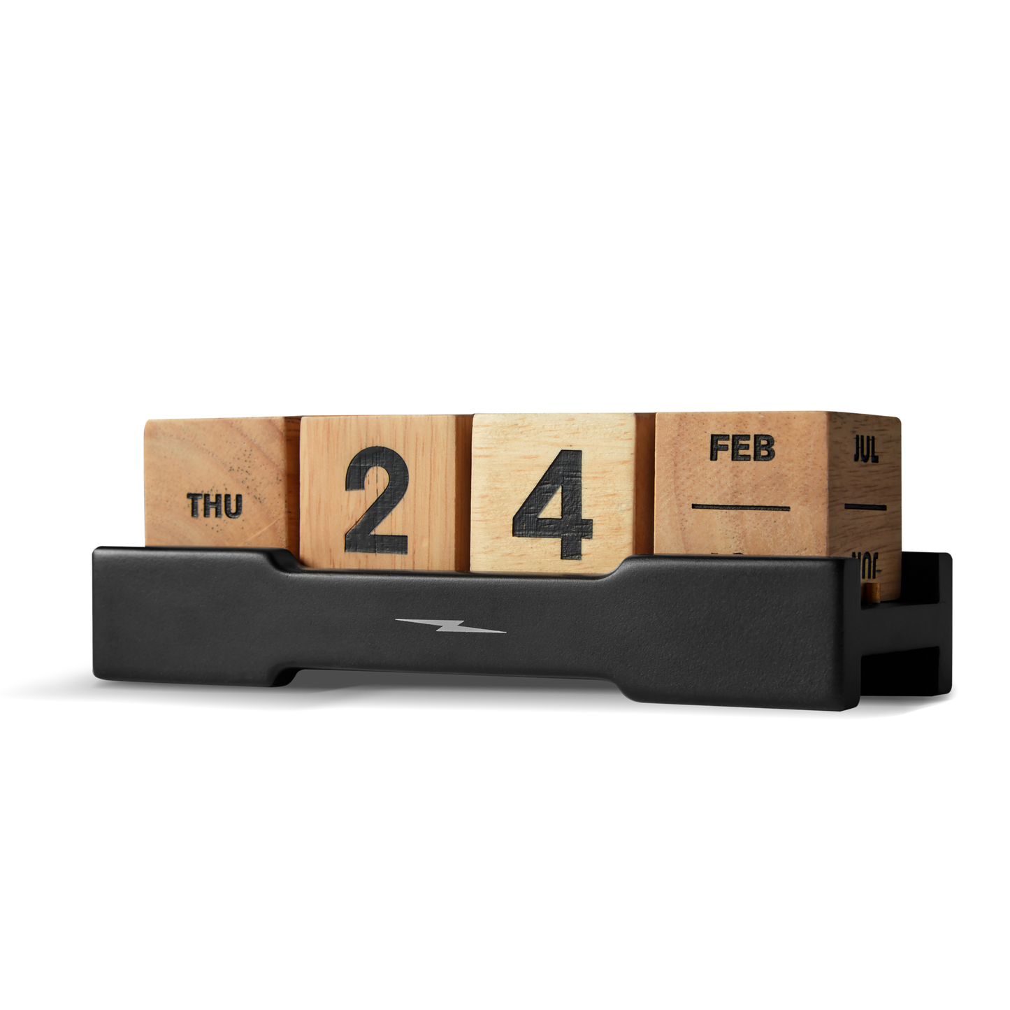 Perpetual Desk Calendar - Natural / Black