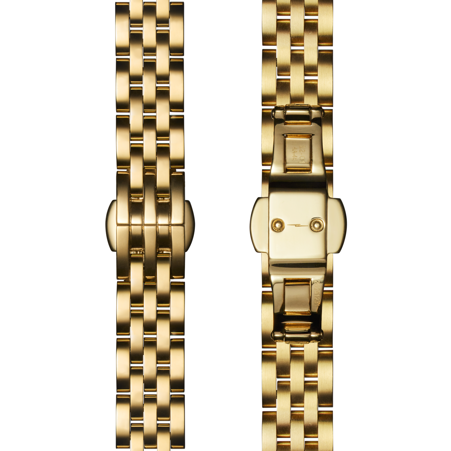 QR Bracelet: 12/10, Book 5 Link, ButterflyB, PoPG - Polished PVD Gold