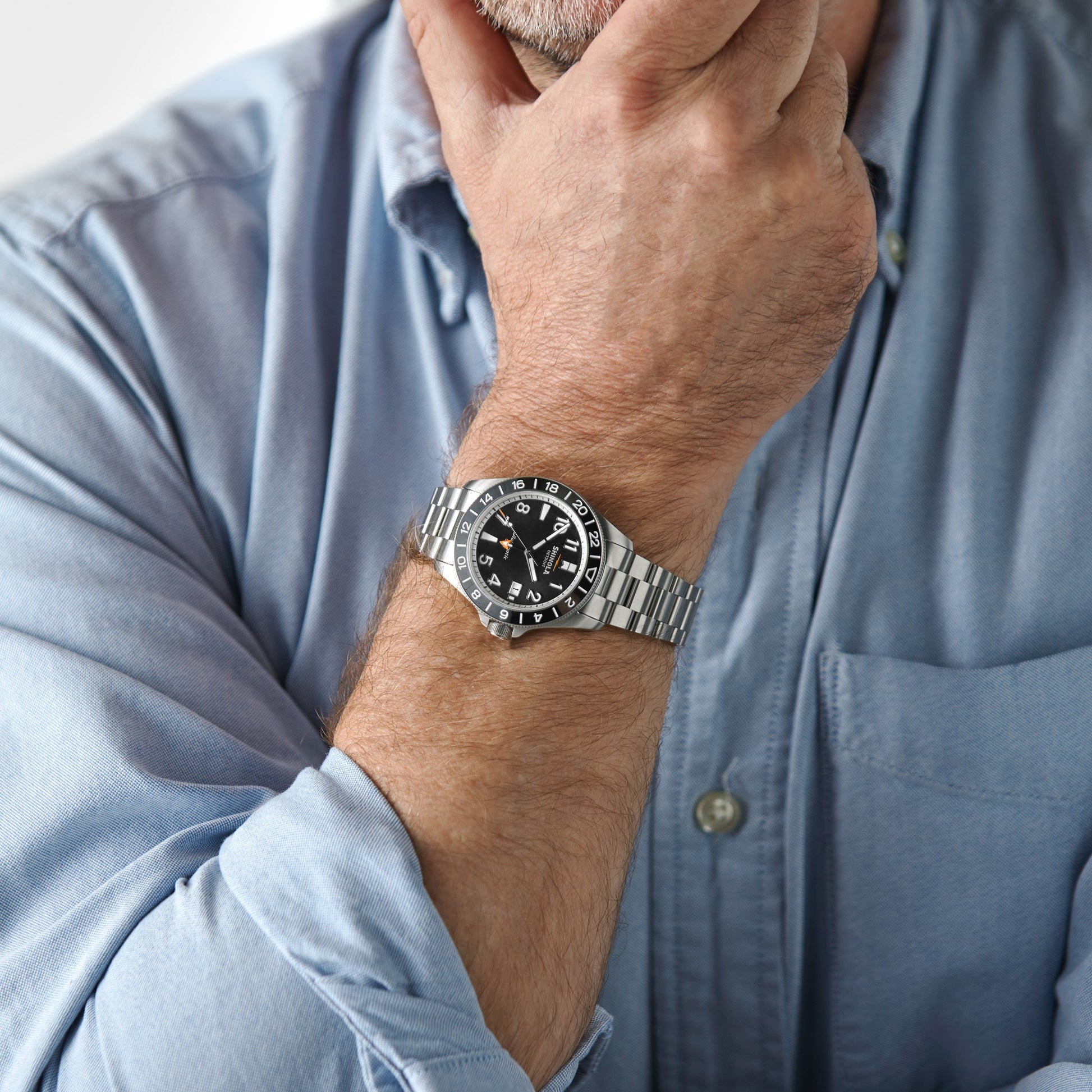 Monster GMT Automatic Watch - Black