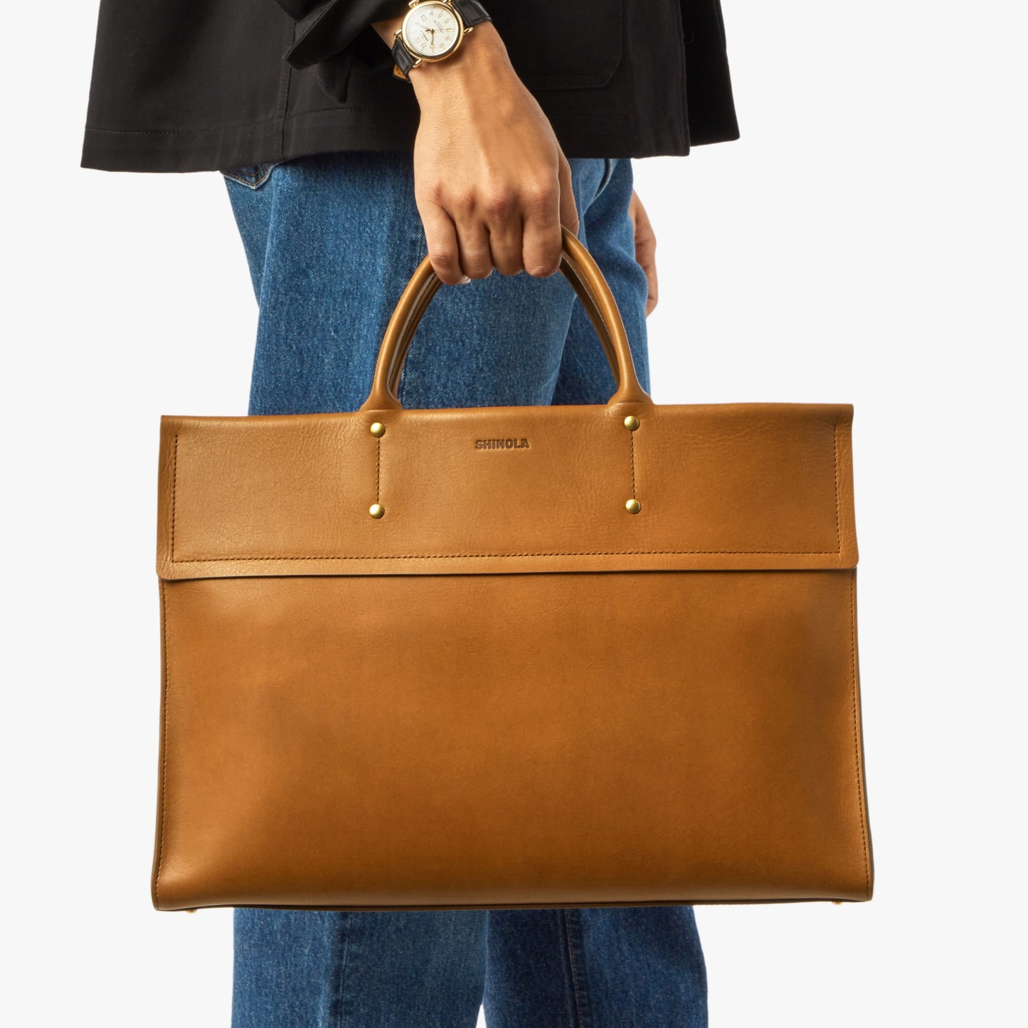 Day Satchel - Tan