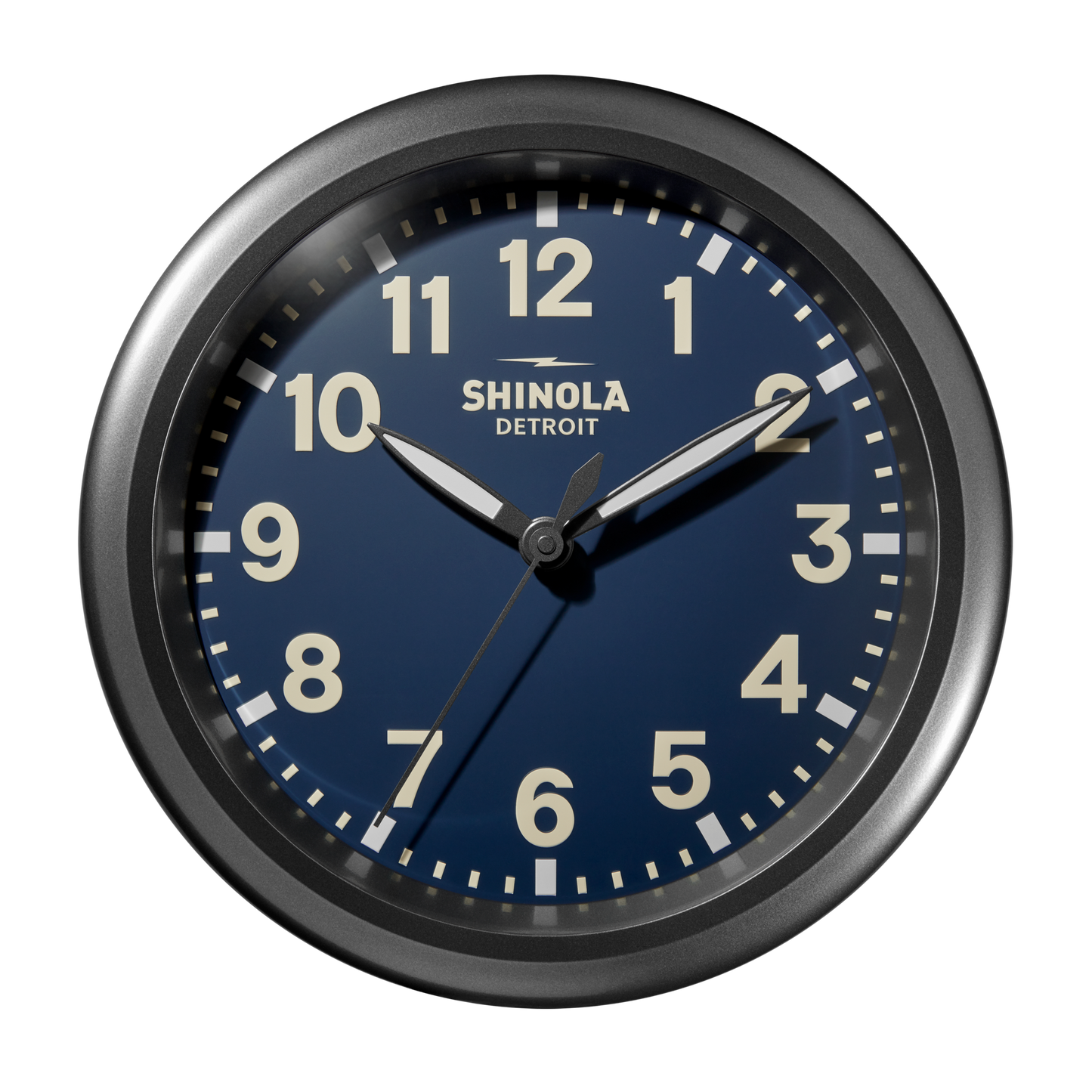 14" Runwell Clock - Midnight Blue