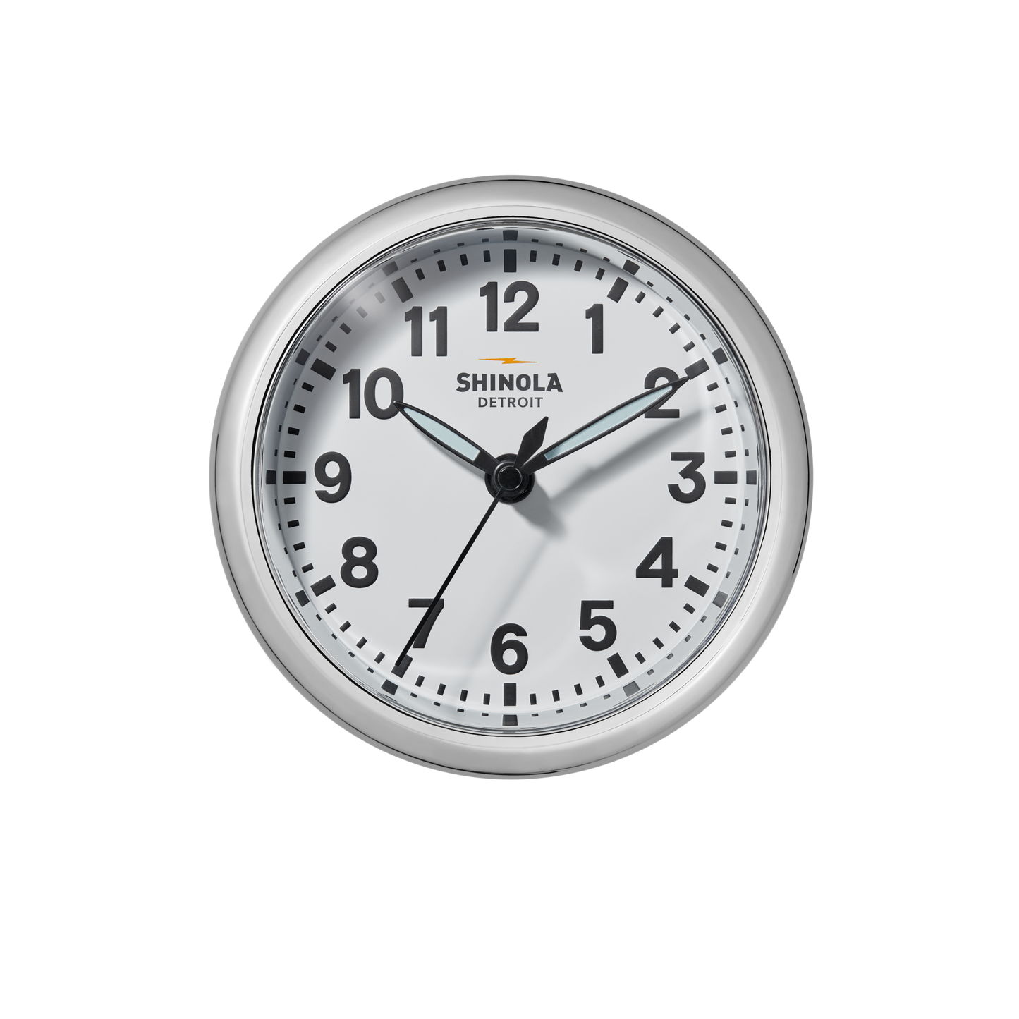 6" Runwell Clock - White