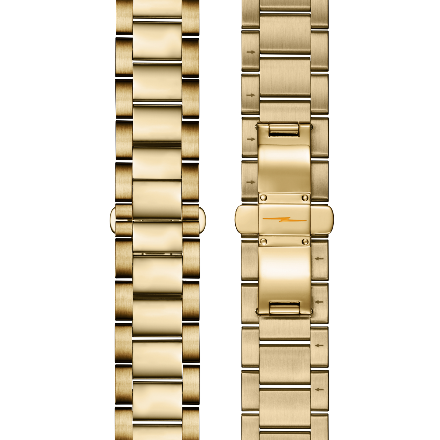 Gift Set: Runwell Sub Second 41mm, MOP Gold Bracelet - Black Mother of Pearl