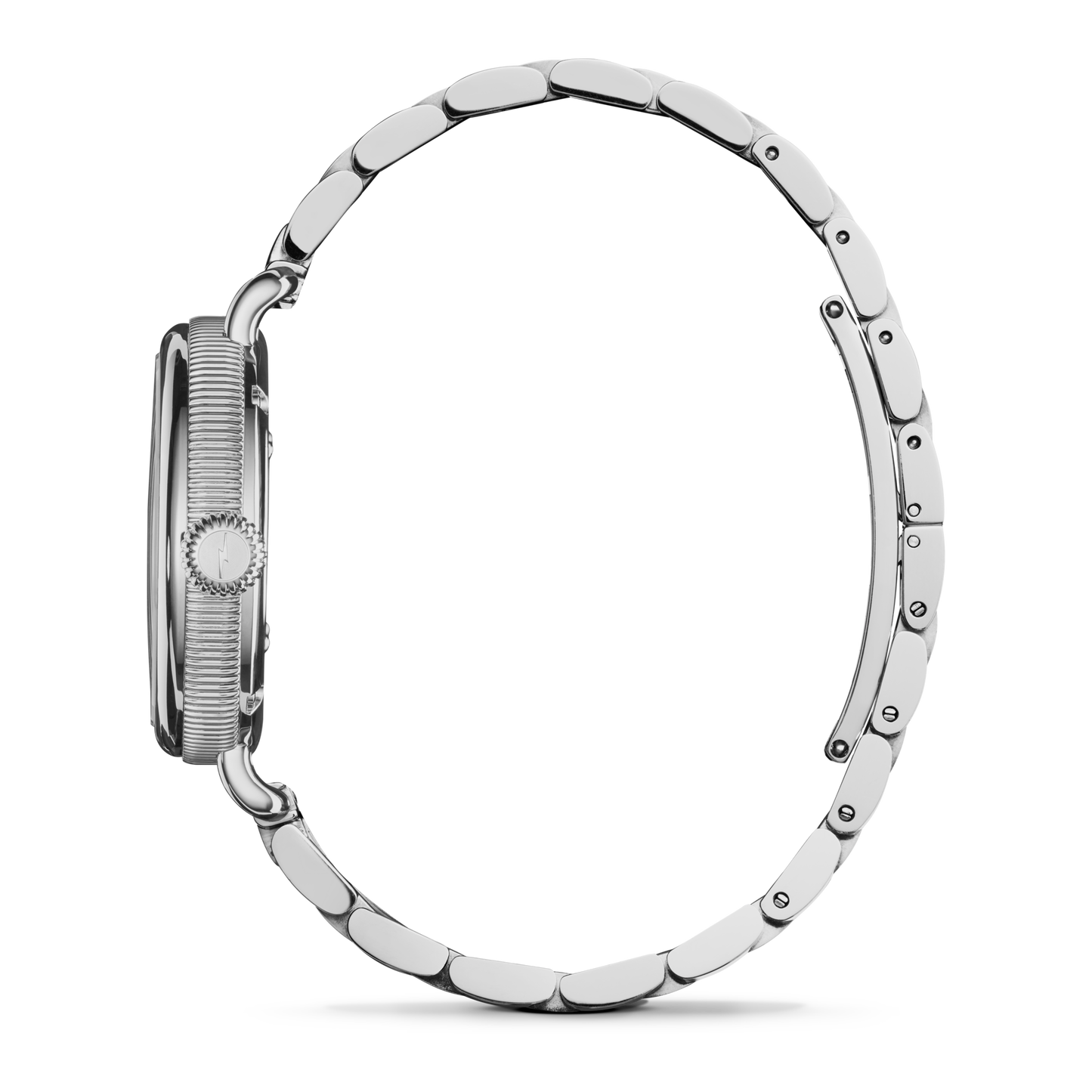 Birdy Moon Phase Watch - Light Silver