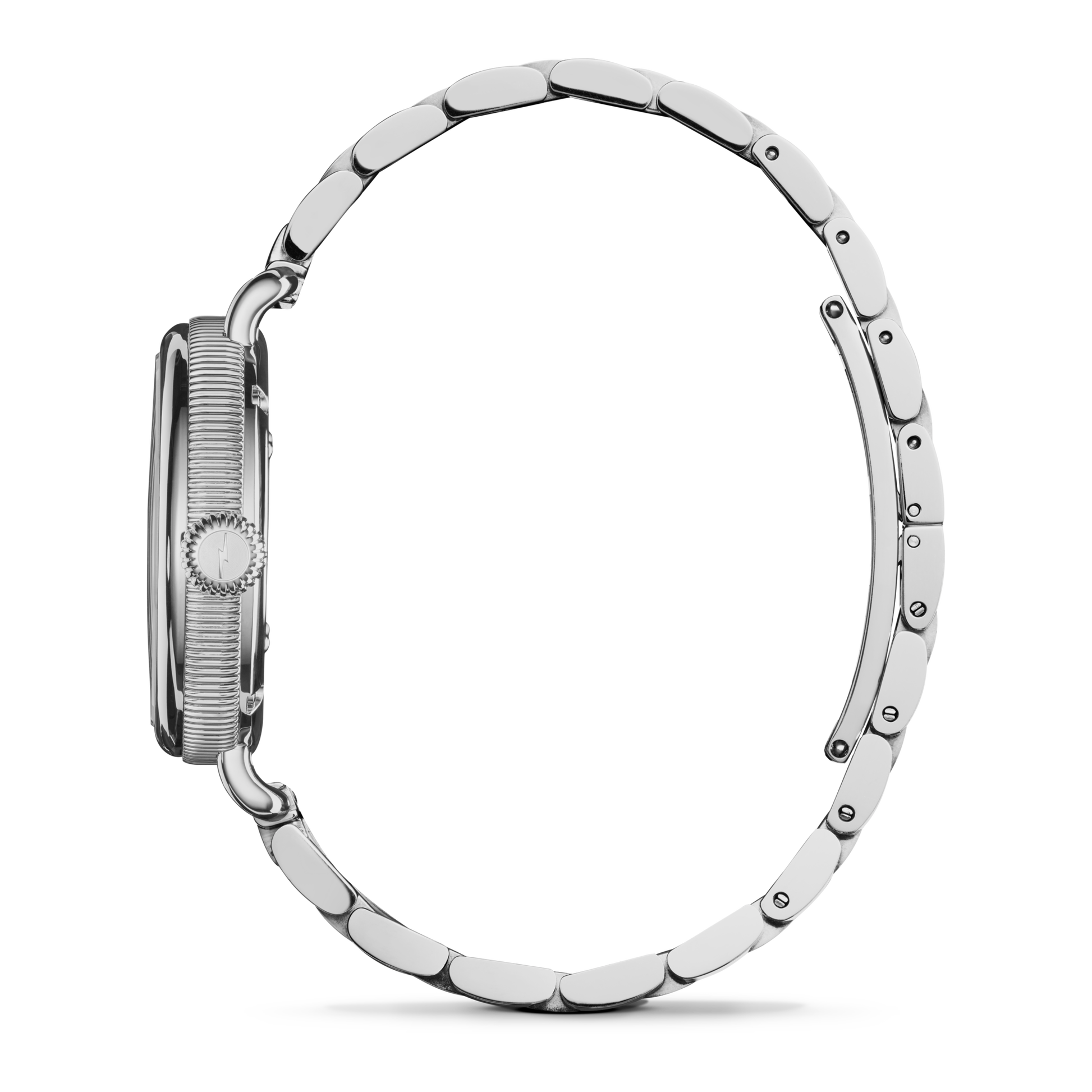 Birdy Moon Phase Watch - Light Silver
