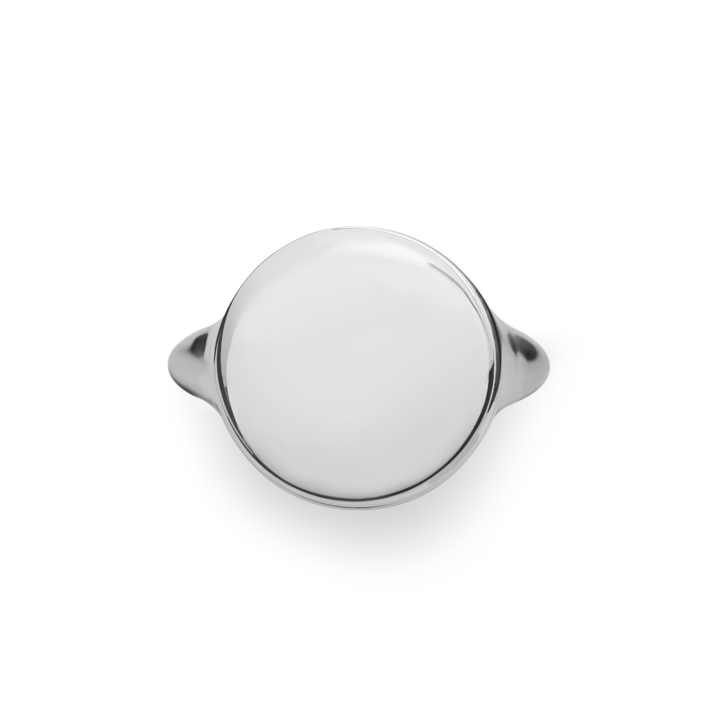 Statement Signet Ring - Sterling Silver