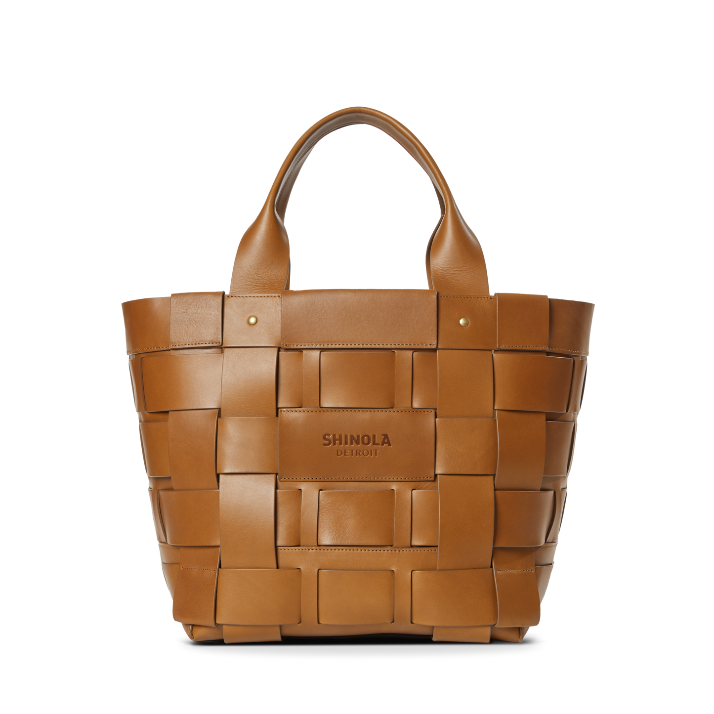 Large Bixby Basket Bag - Tan
