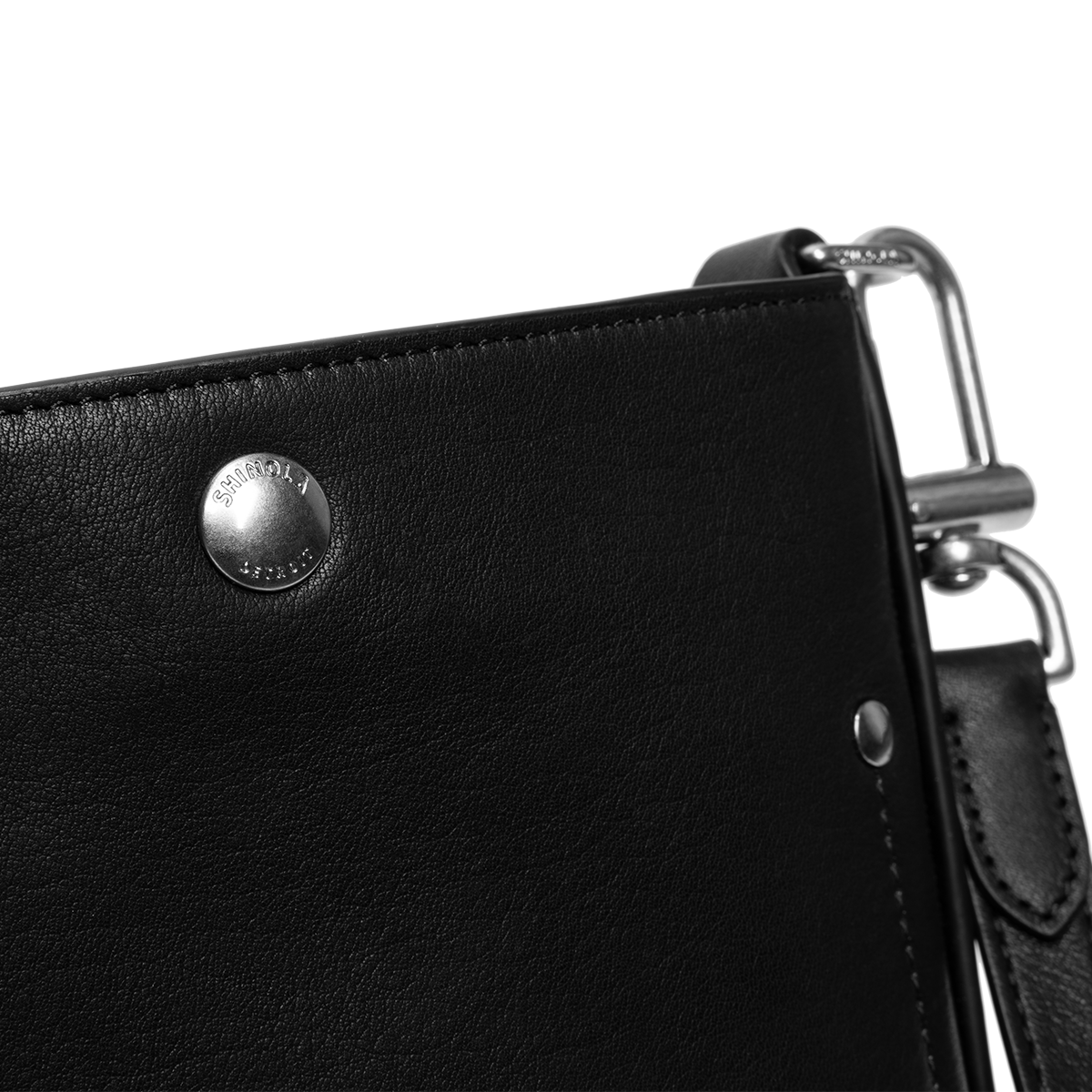 Mini Pocket Crossbody Bag - Black