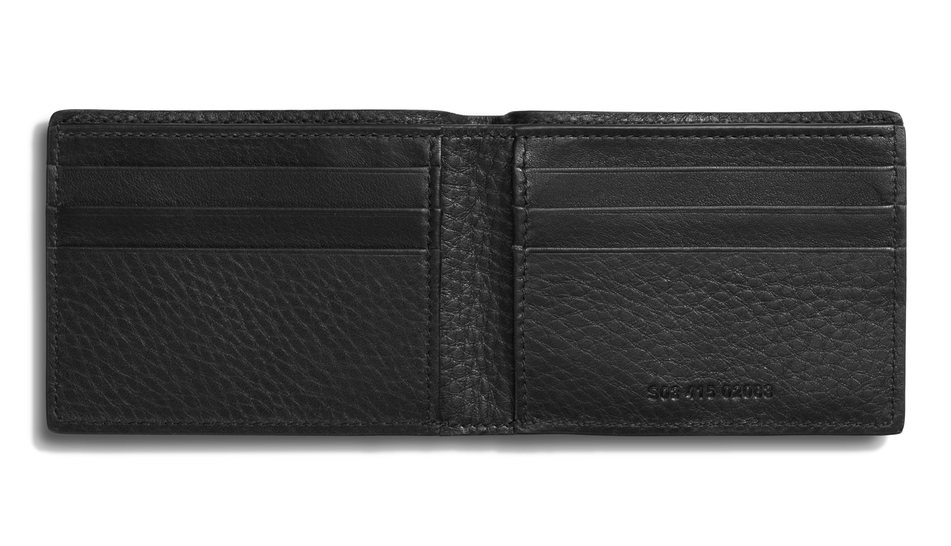 Slim Bifold Wallet - Black