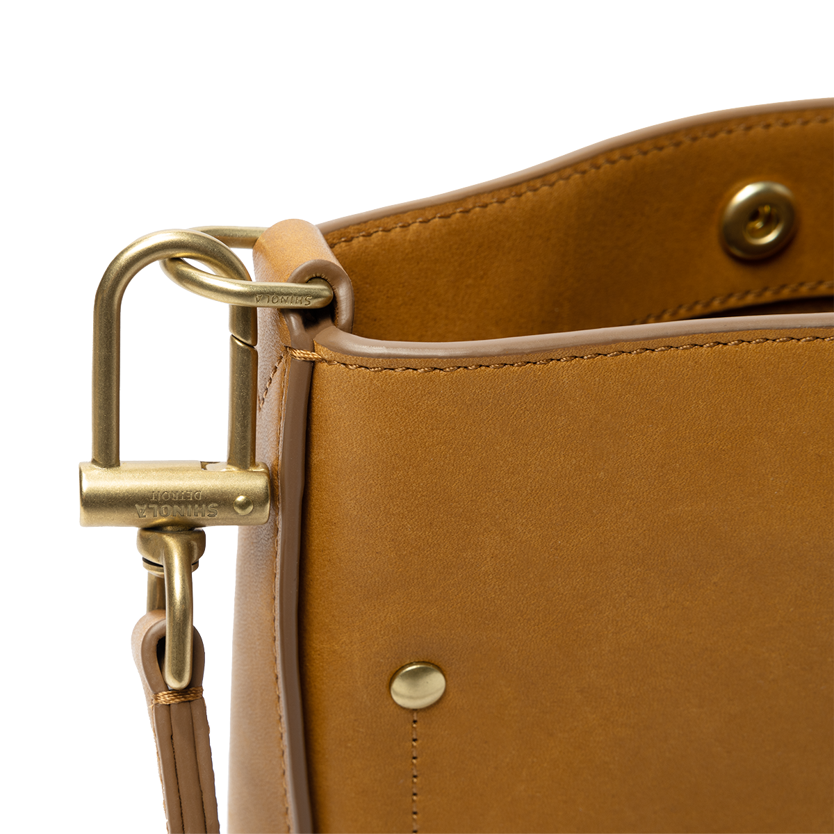 Mini Pocket Crossbody Bag - Tan