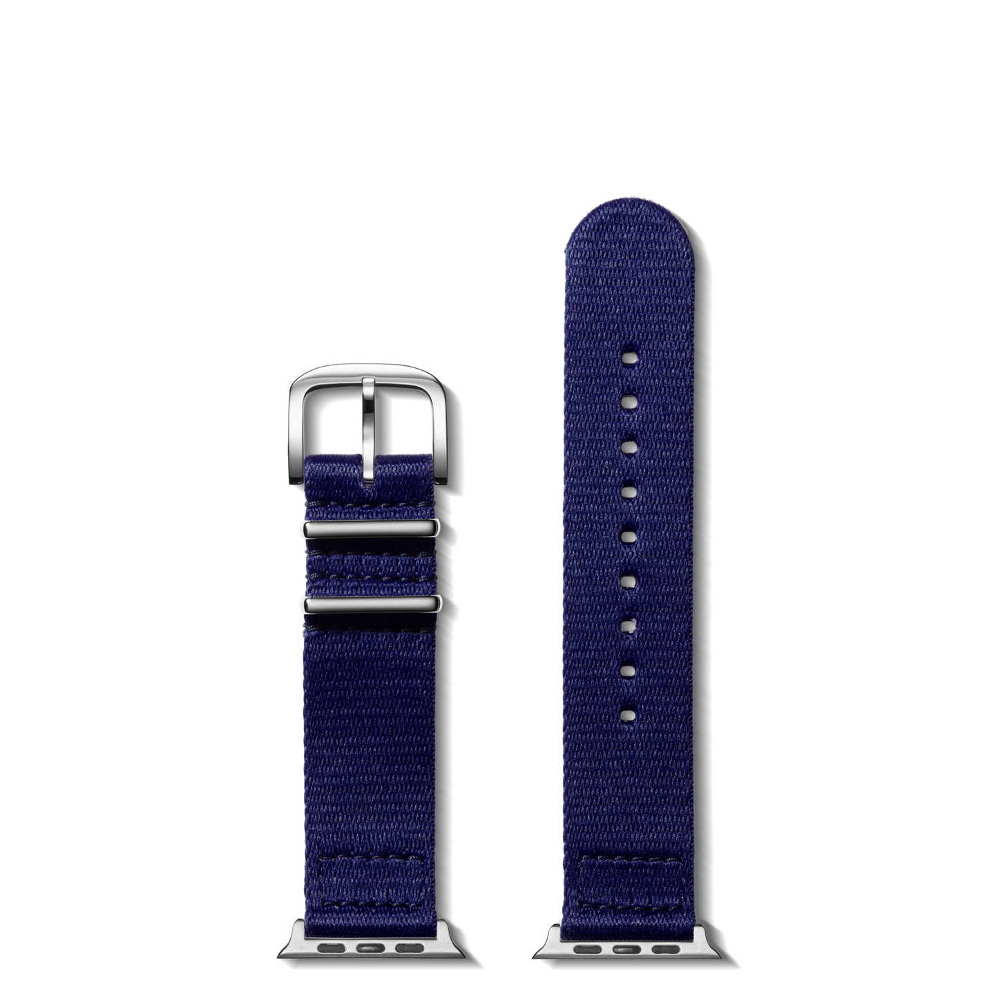 20mm Dark Navy Split Nylon Apple Watch Strap - Dark Navy