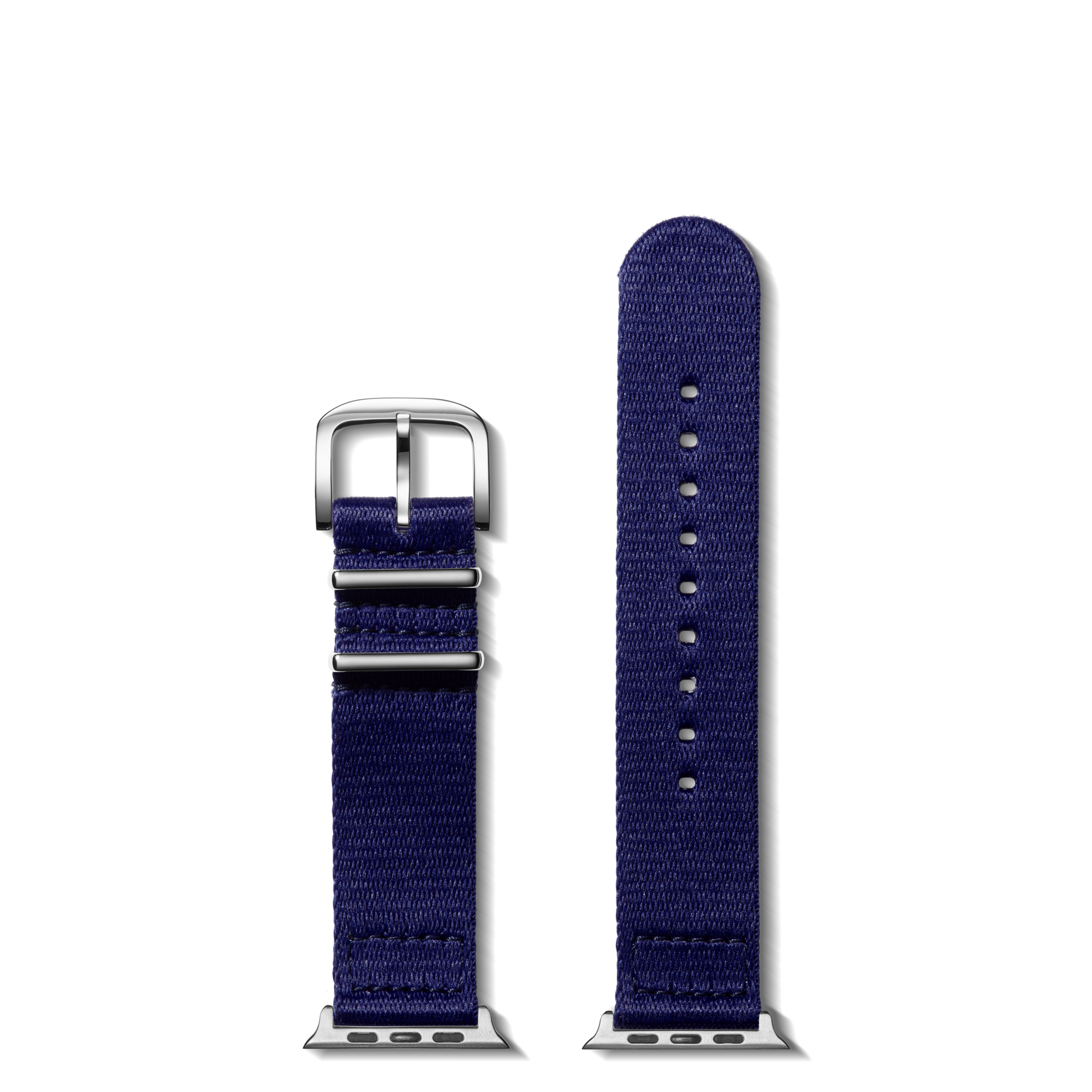 20mm Dark Navy Split Nylon Apple Watch Strap - Dark Navy