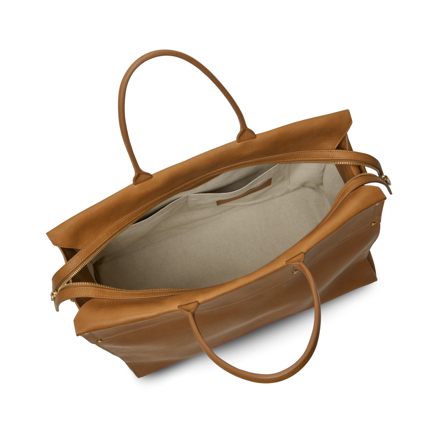 Overnight Satchel - Tan