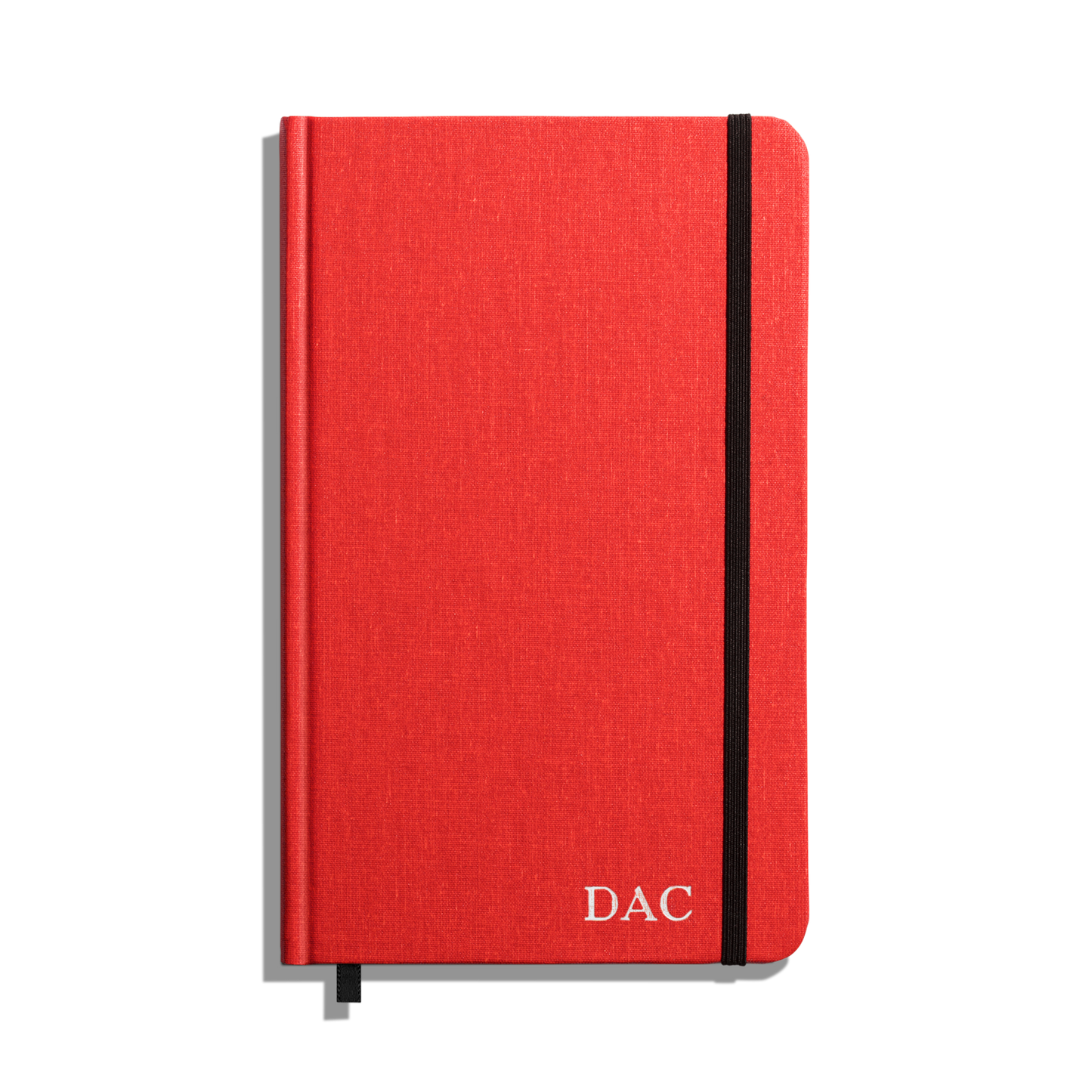 Medium Hard Ruled Journal - Tomato