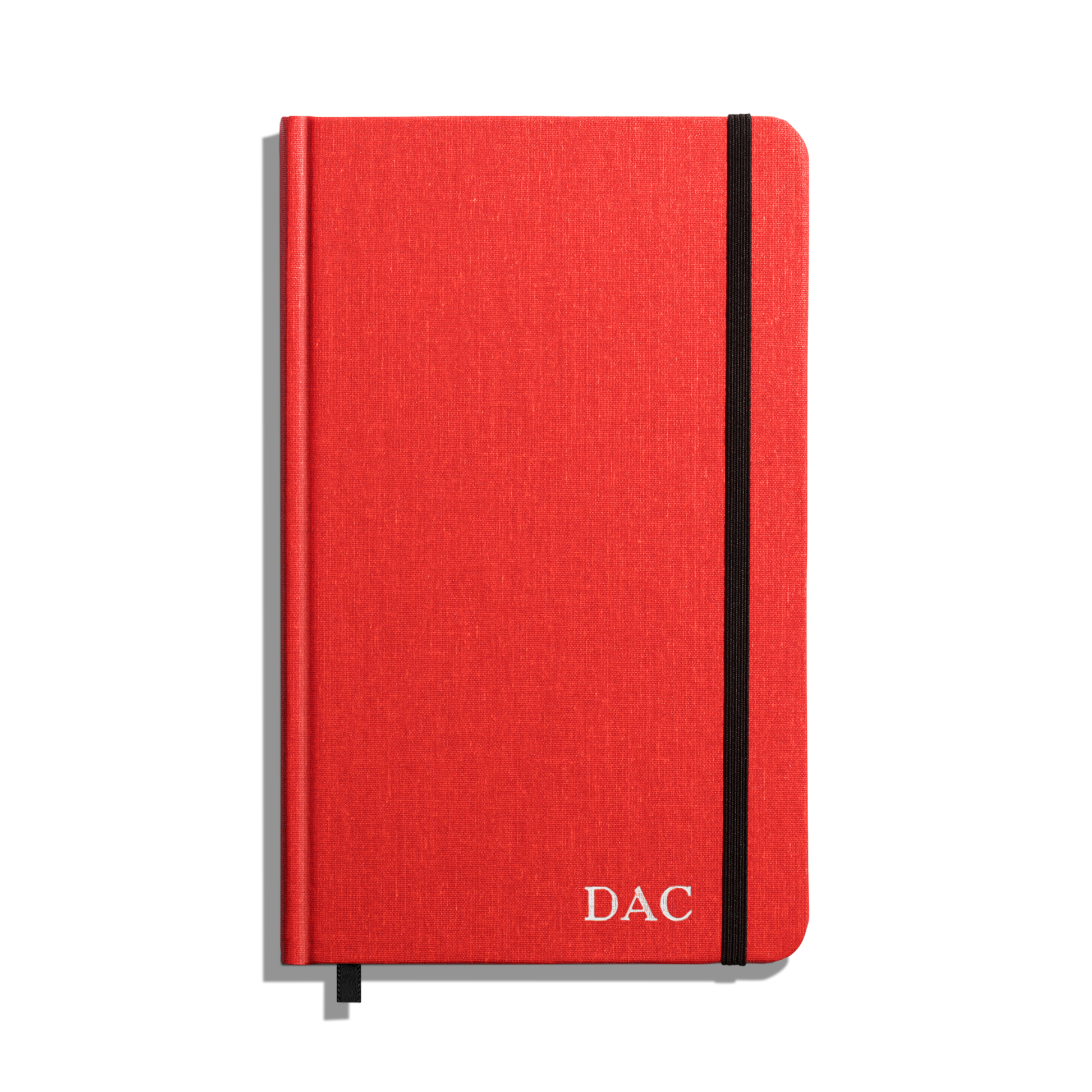 Medium Hard Ruled Journal - Tomato