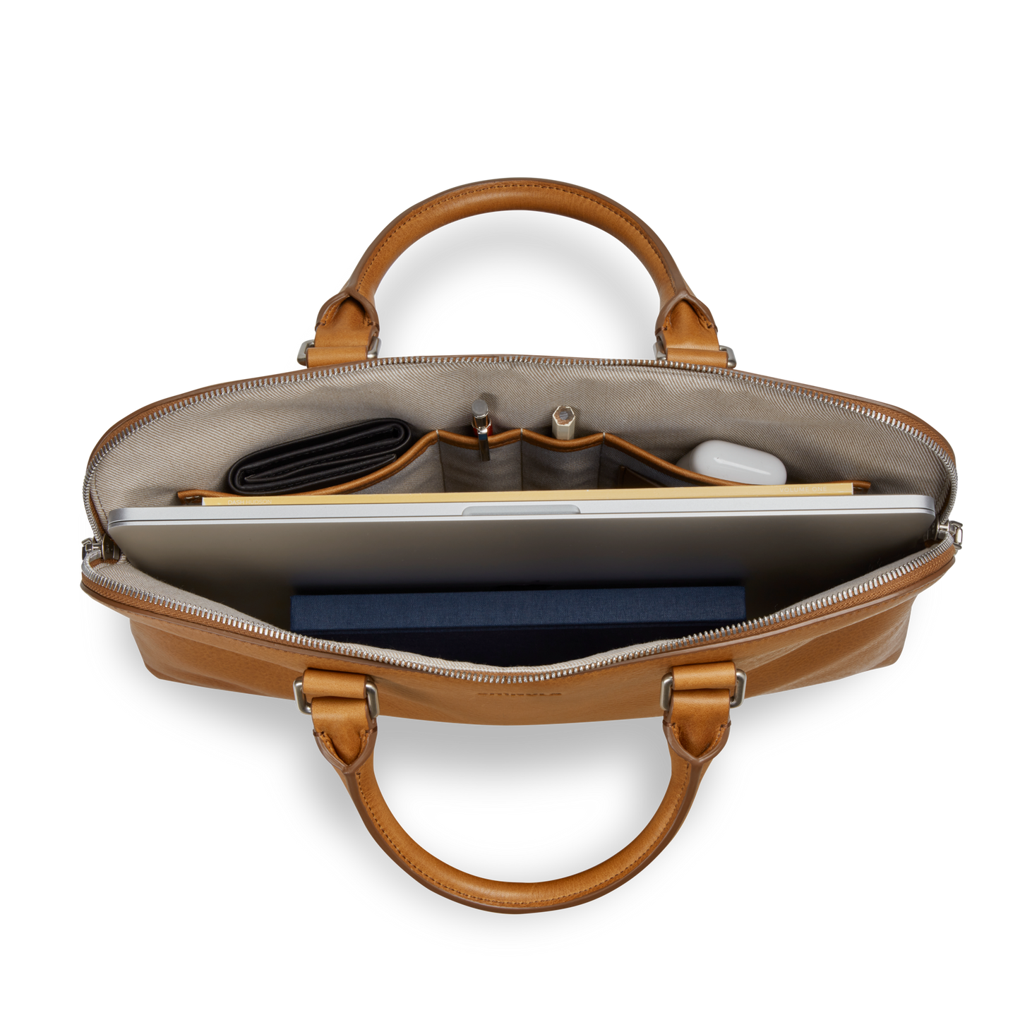 Portfolio Briefcase - Tan