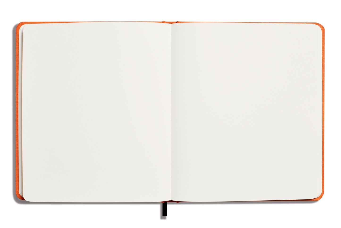 Large Hard Plain Sketchbook - Bold Orange