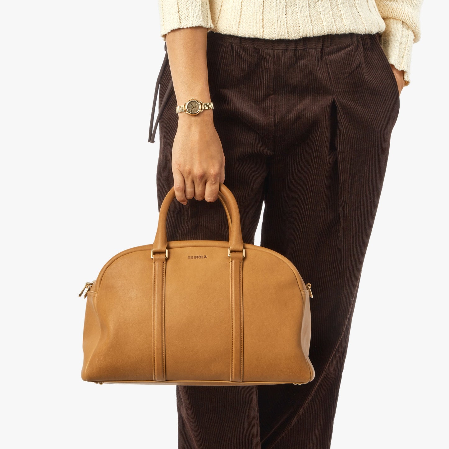 Small Runwell Duffle Bag - Honey
