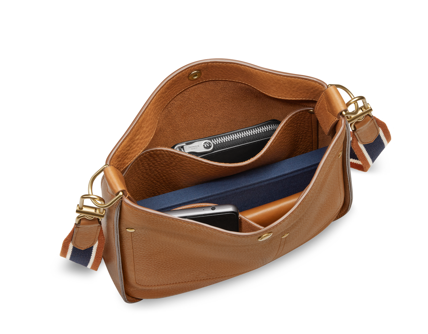 Pocket Crossbody Bag - Tan