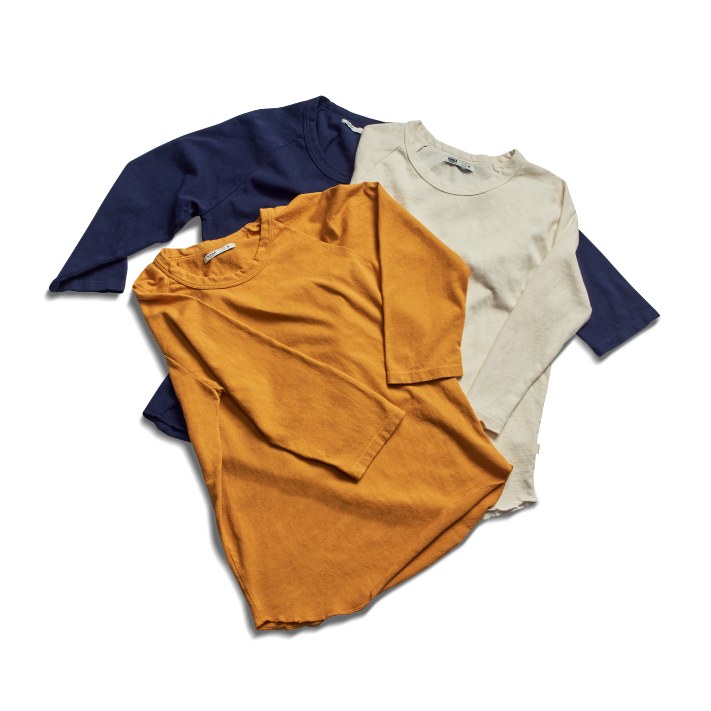 Women's Vintage Cotton Raglan Tee - Navy