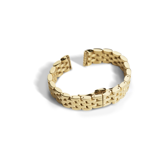 14mm Gold 5-Link Bracelet - PVD Gold