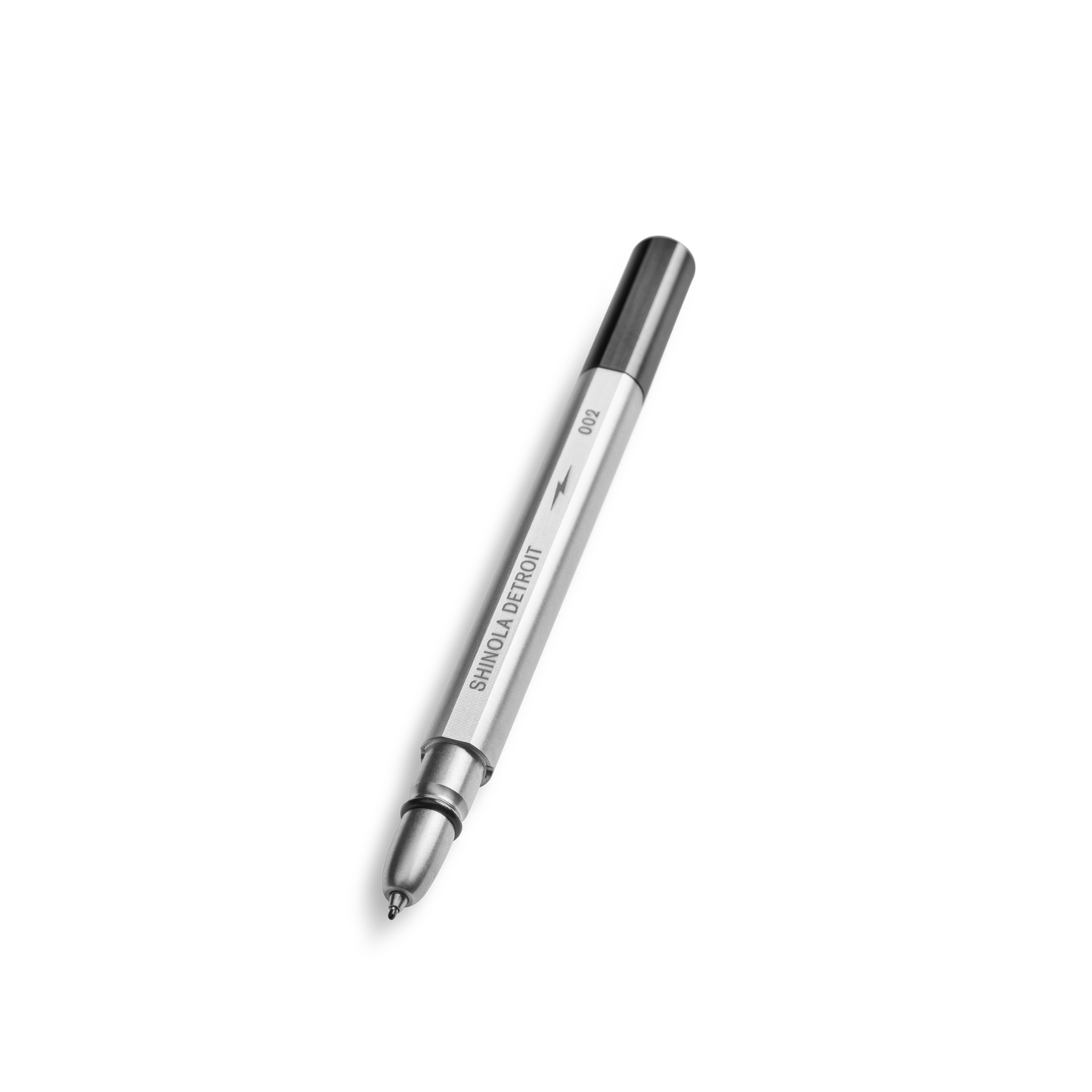 Signature Fineliner Pen - Stainless Steel