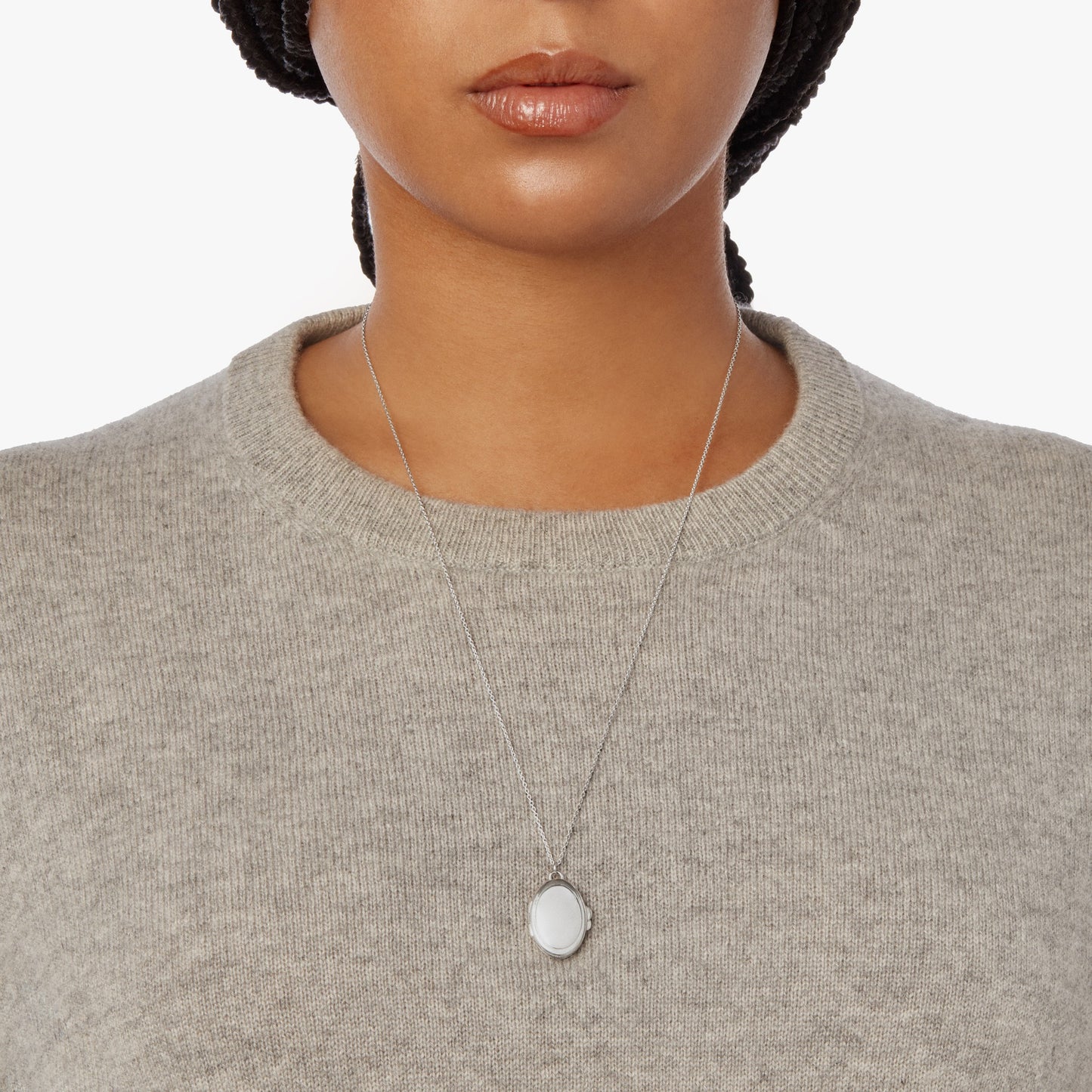Heirloom Statement Locket - Sterling Silver
