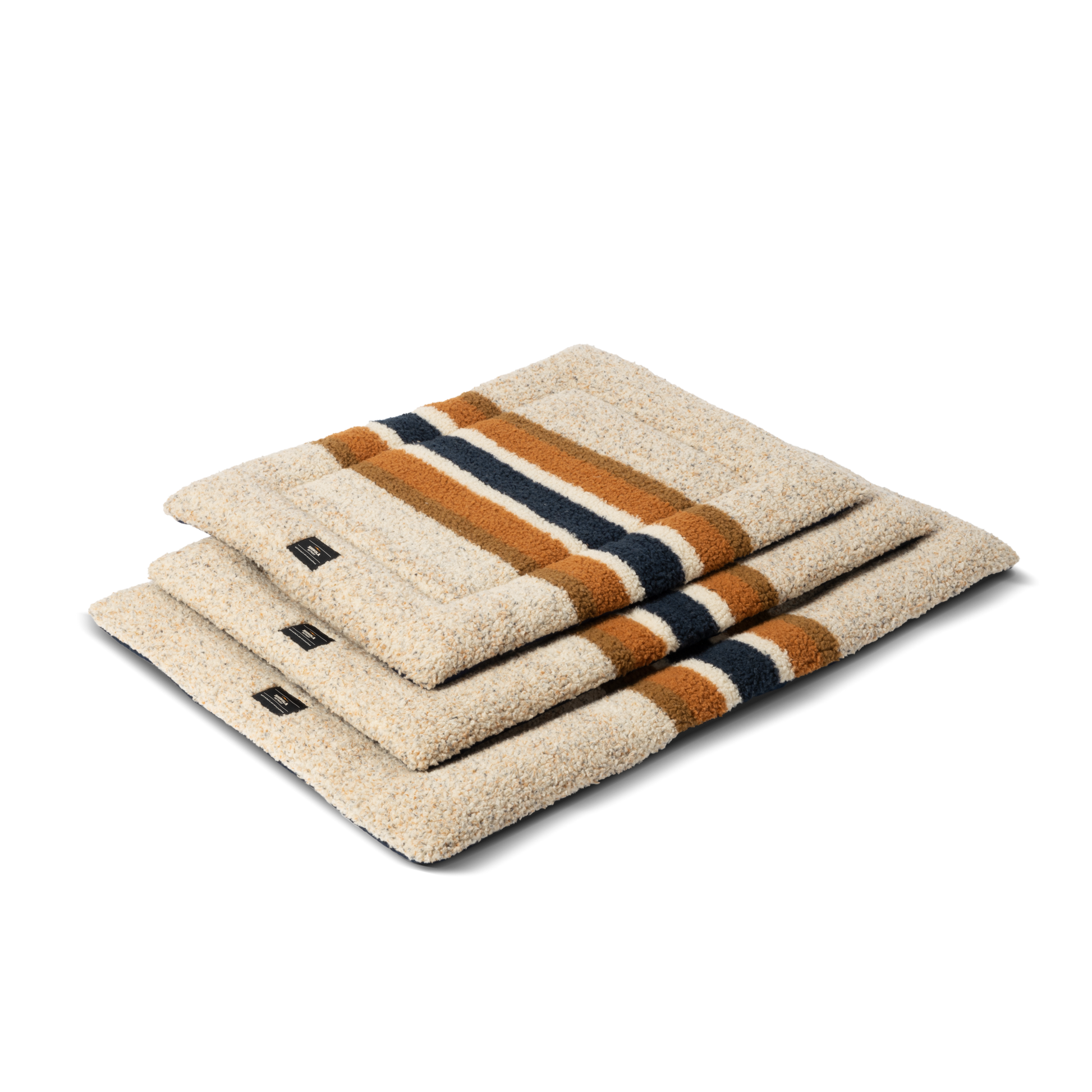 Crate Comfort Mat - Oat Stripe