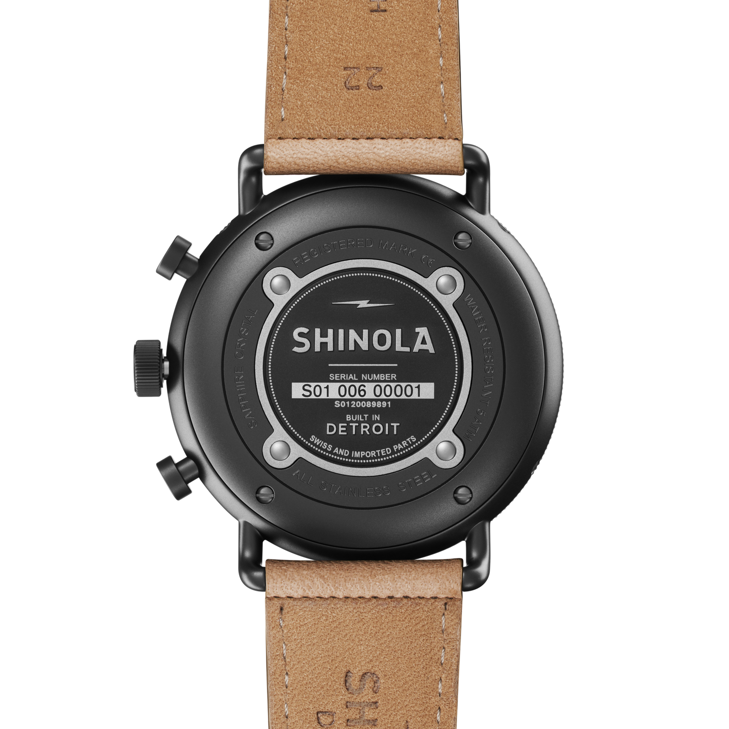 Canfield Sport Chronograph Watch - Cool Gray
